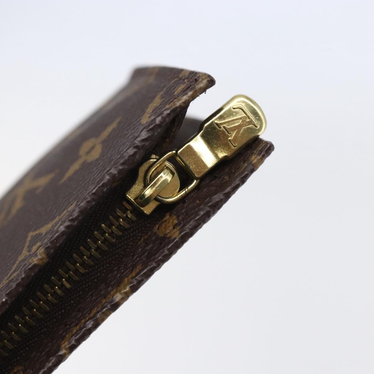 LOUIS VUITTON Monogram Bucket PM Accessory Pouch LV Auth th6443