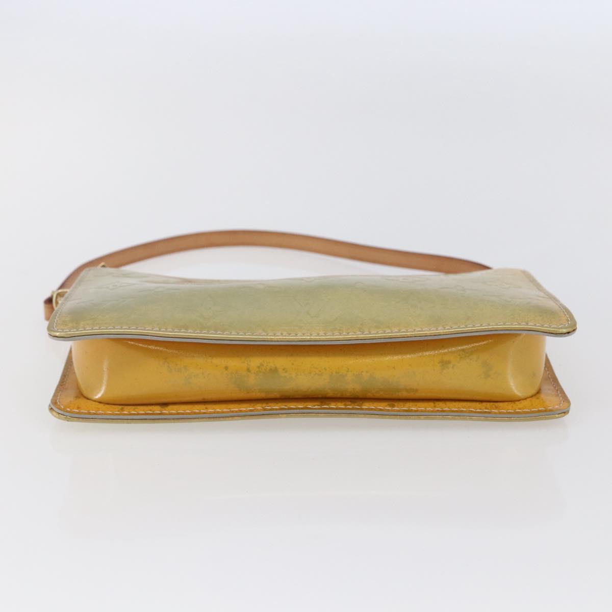 LOUIS VUITTON Monogram Vernis Lexington Accessory Pouch Gris M91056 Auth th6444