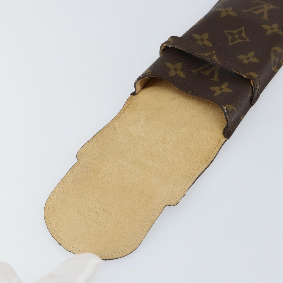 LOUIS VUITTON Monogram Etui Lunette Rabat Glasses Case M62970 LV Auth th6445