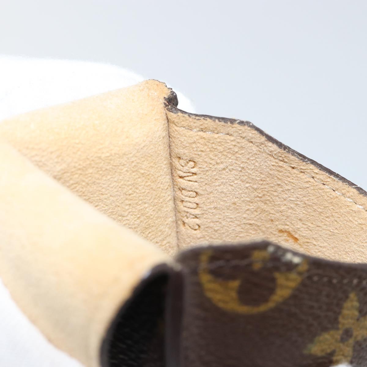 LOUIS VUITTON Monogram Etui Lunette Rabat Glasses Case M62970 LV Auth th6445