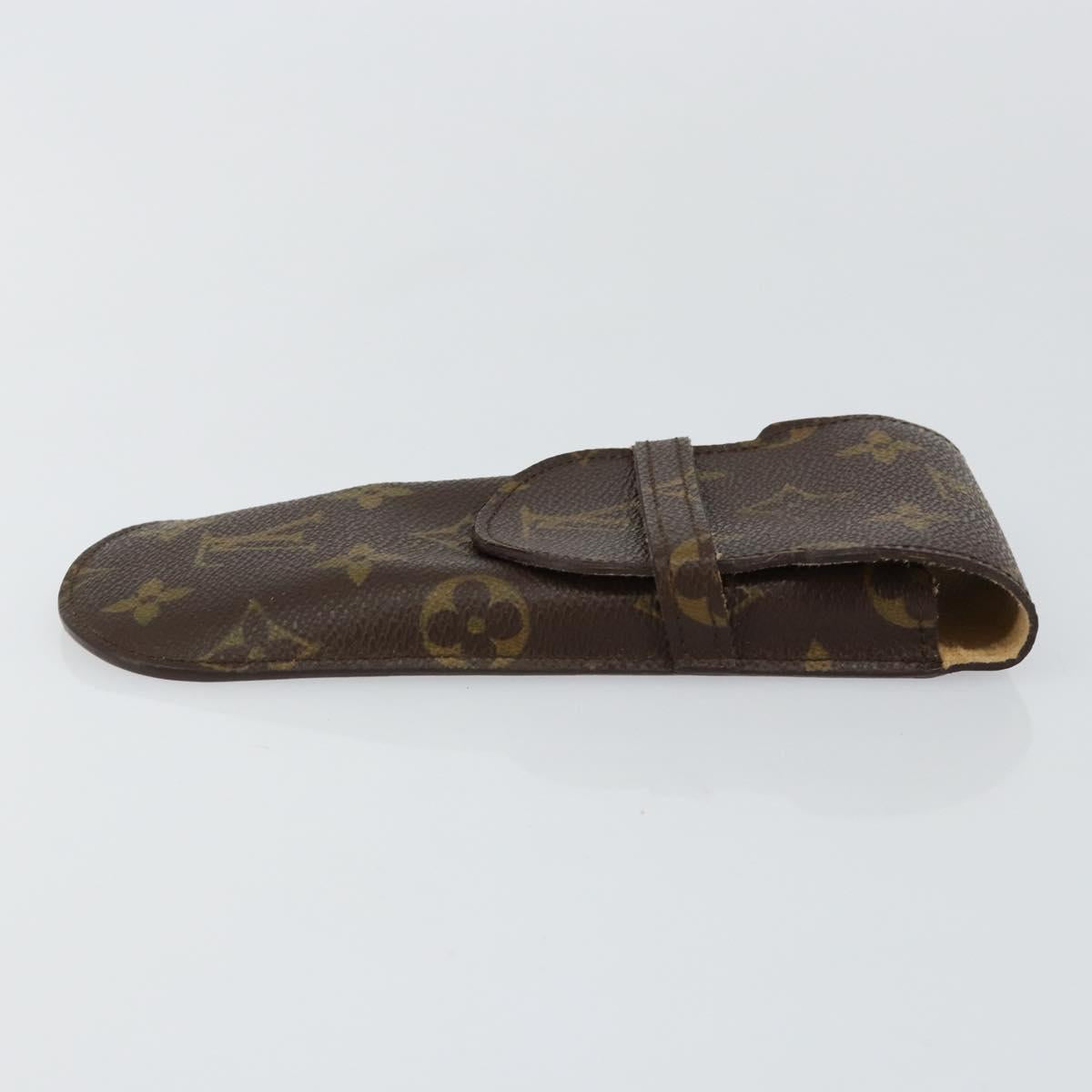 LOUIS VUITTON Monogram Etui Lunette Rabat Glasses Case M62970 LV Auth th6445