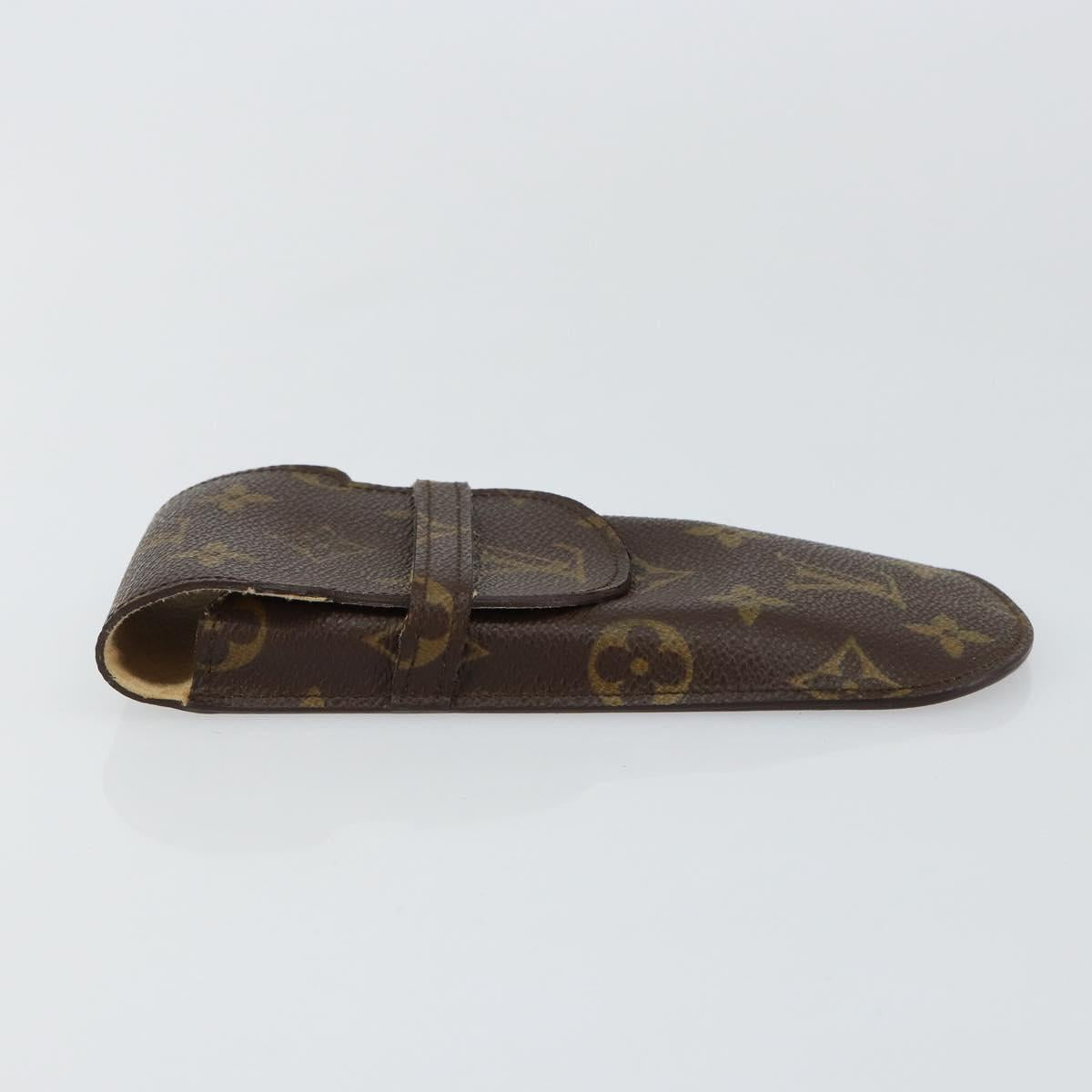 LOUIS VUITTON Monogram Etui Lunette Rabat Glasses Case M62970 LV Auth th6445