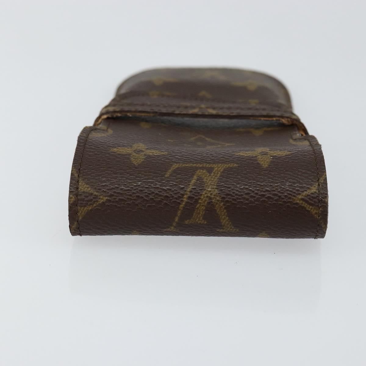 LOUIS VUITTON Monogram Etui Lunette Rabat Glasses Case M62970 LV Auth th6445