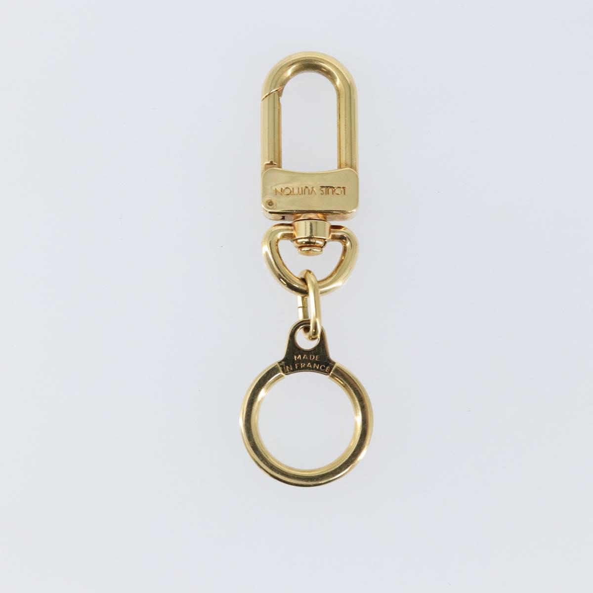 LOUIS VUITTON Anneau Cles Key Holder metal Gold Tone M62698 LV Auth th6449