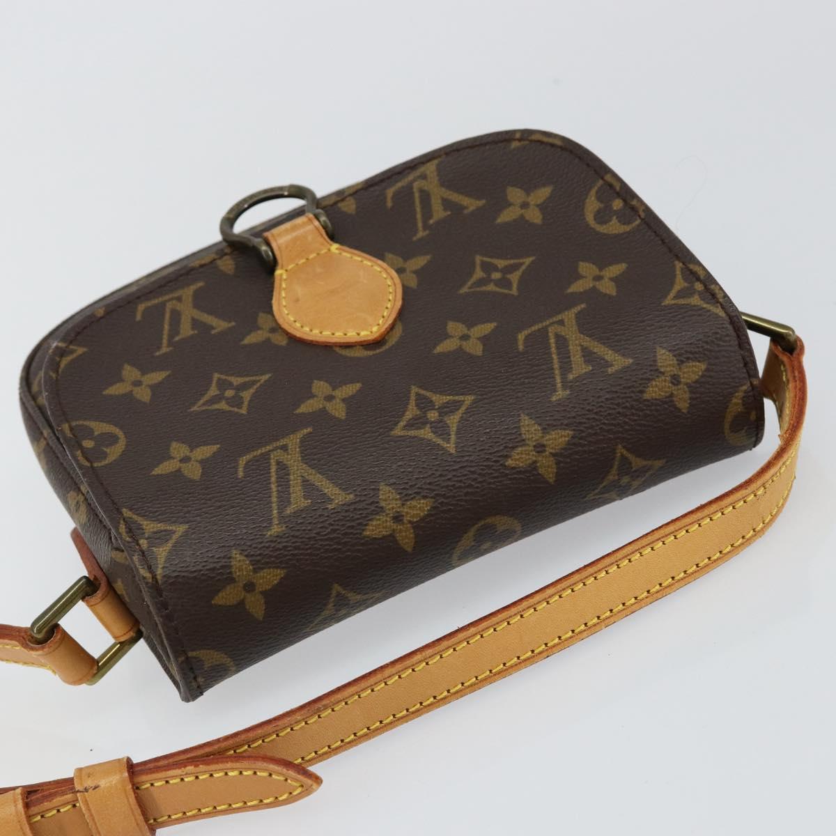 LOUIS VUITTON Monogram Saint Cloud PM Shoulder Bag M51244 LV Auth th6450