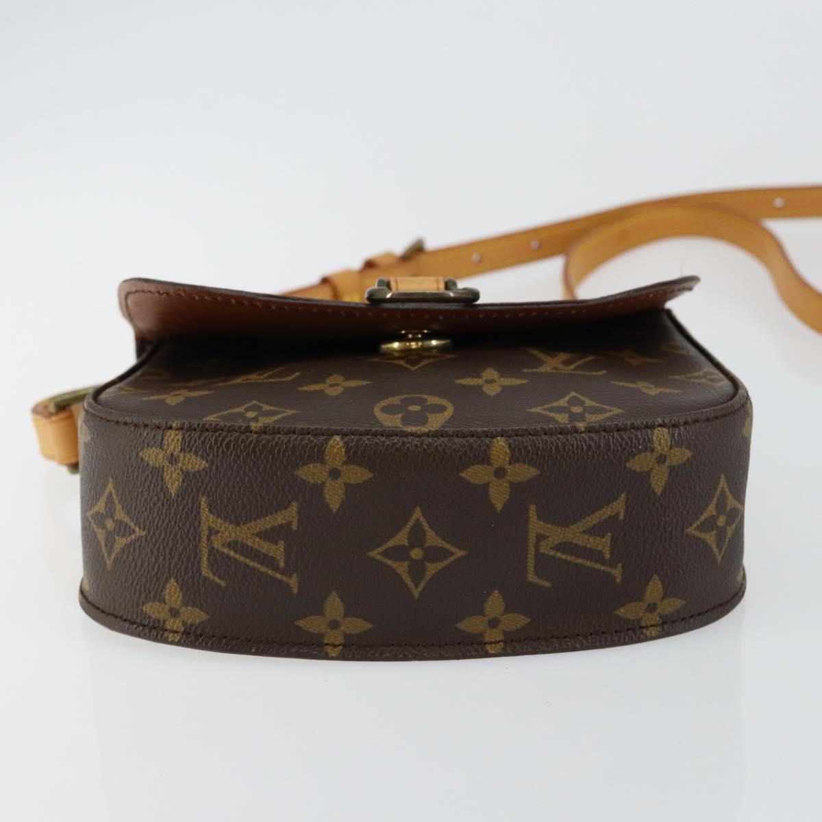 LOUIS VUITTON Monogram Saint Cloud PM Shoulder Bag M51244 LV Auth th6450