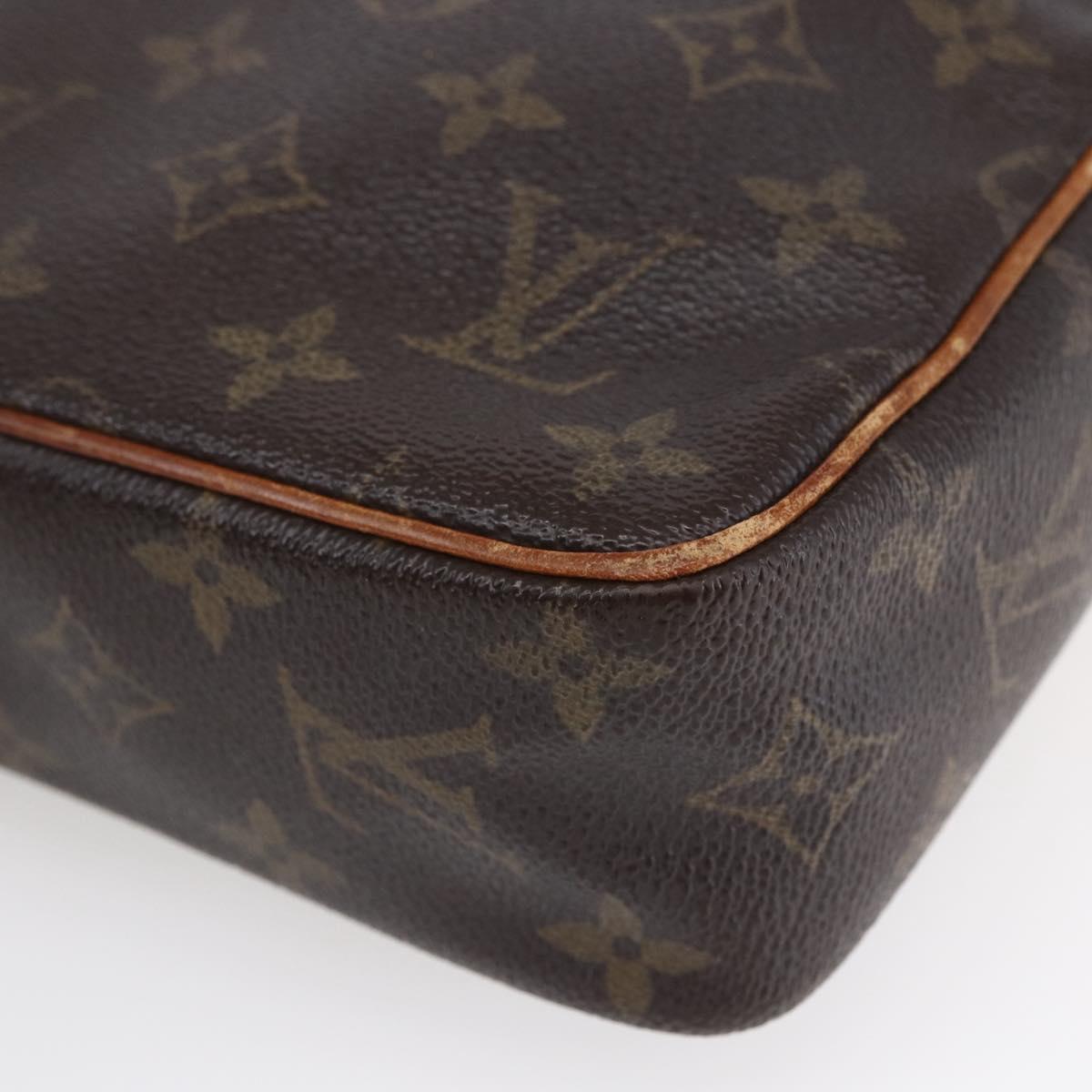 LOUIS VUITTON Monogram Compiegne 23 Clutch Bag M51847 LV Auth th6451