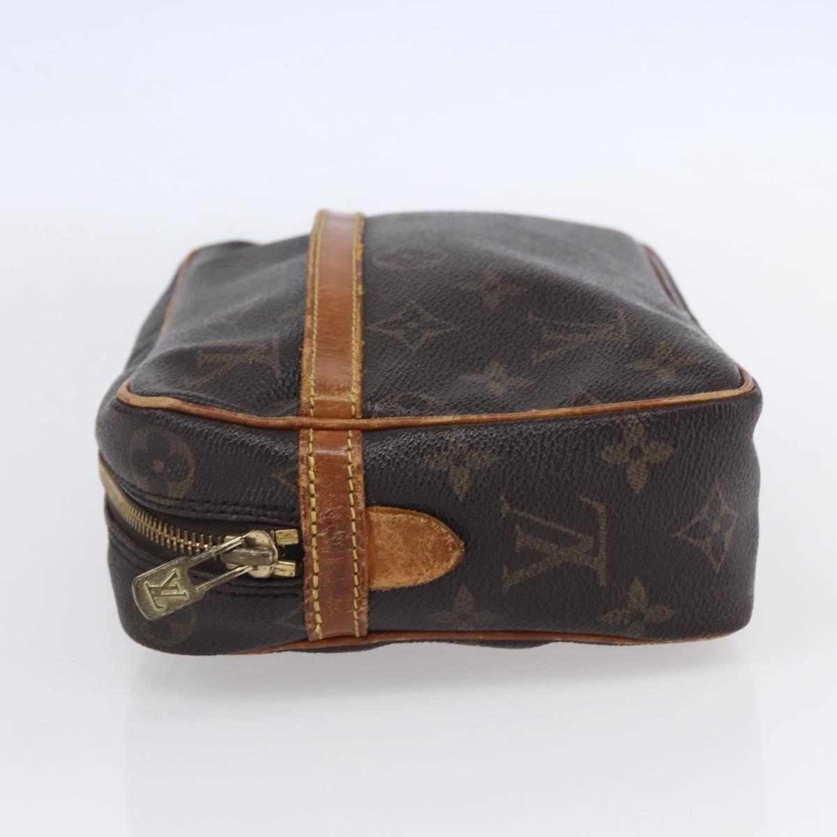 LOUIS VUITTON Monogram Compiegne 23 Clutch Bag M51847 LV Auth th6451