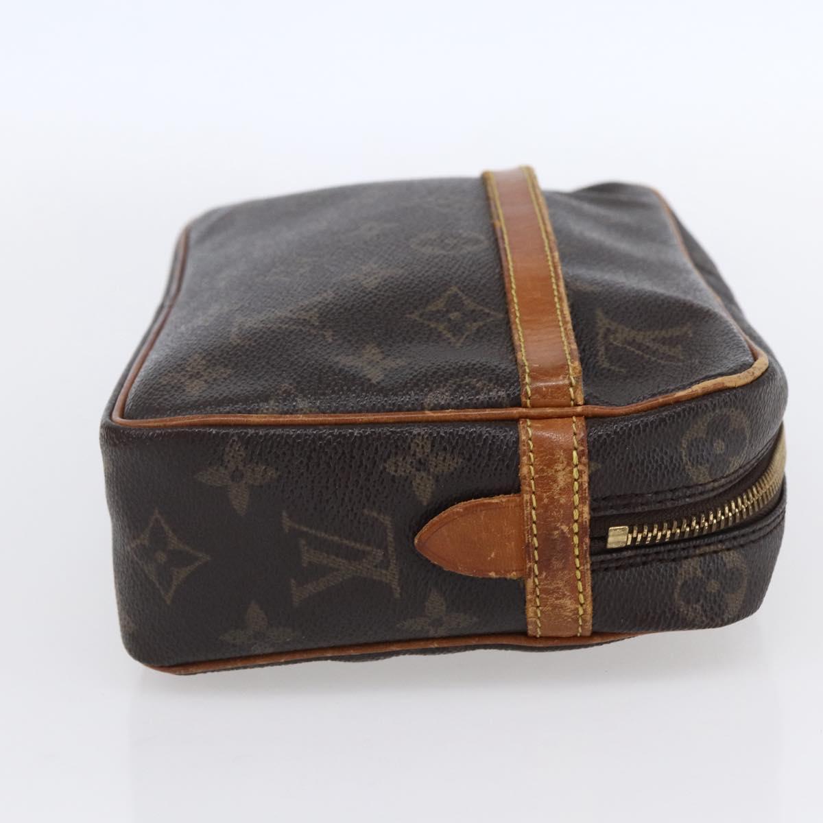 LOUIS VUITTON Monogram Compiegne 23 Clutch Bag M51847 LV Auth th6451
