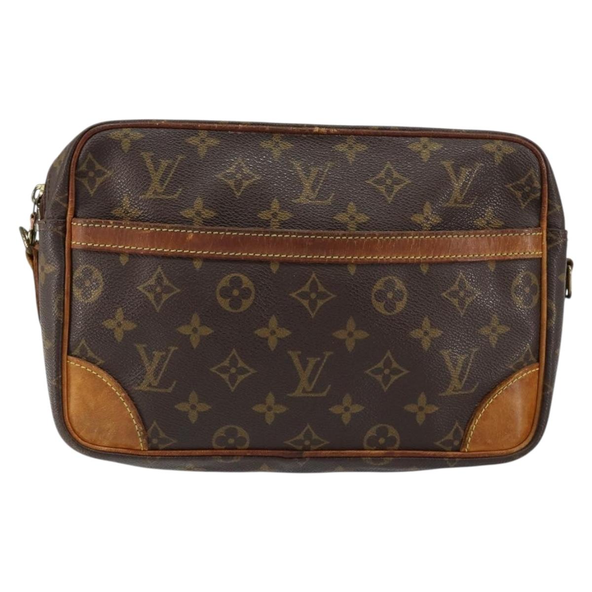 LOUIS VUITTON Monogram Trocadero 27 Shoulder Bag M51274 LV Auth th6457