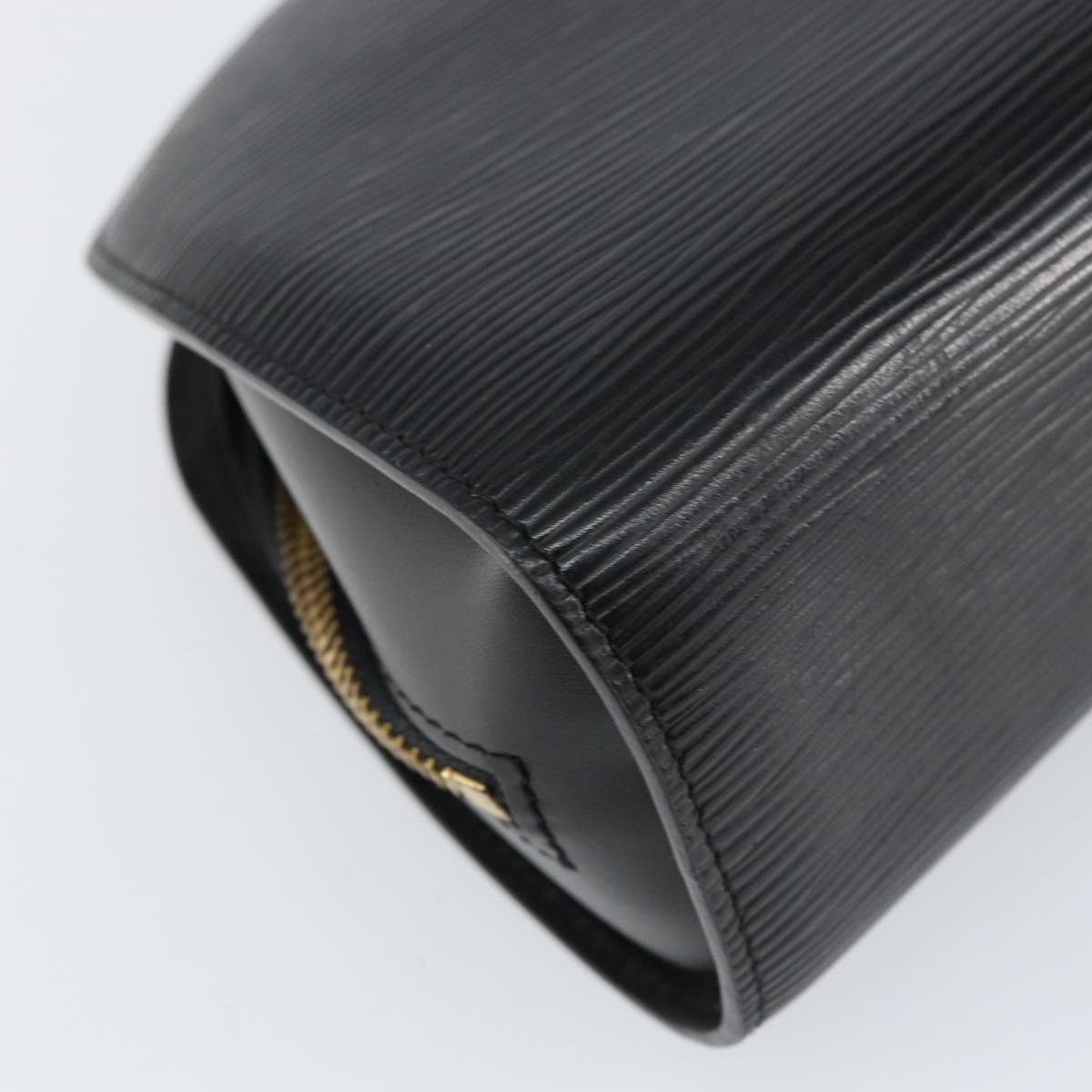 LOUIS VUITTON Epi Dauphine GM Cosmetic Pouch Black M48432 LV Auth th6458