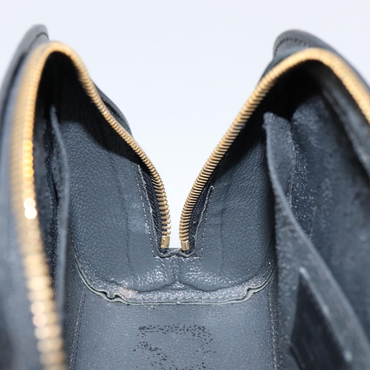 LOUIS VUITTON Epi Dauphine GM Cosmetic Pouch Black M48432 LV Auth th6458