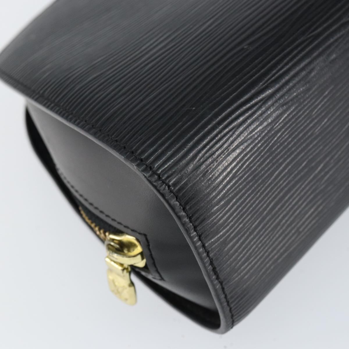LOUIS VUITTON Epi Dauphine GM Cosmetic Pouch Black M48432 LV Auth th6458