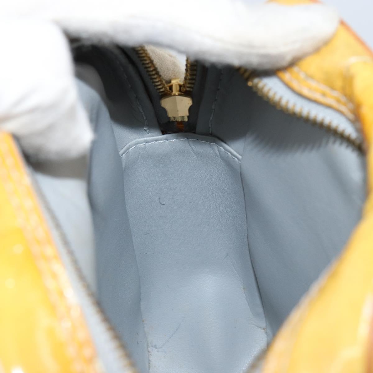 LOUIS VUITTON Monogram Vernis Wooster Shoulder Bag Gris M91036 LV Auth th6463