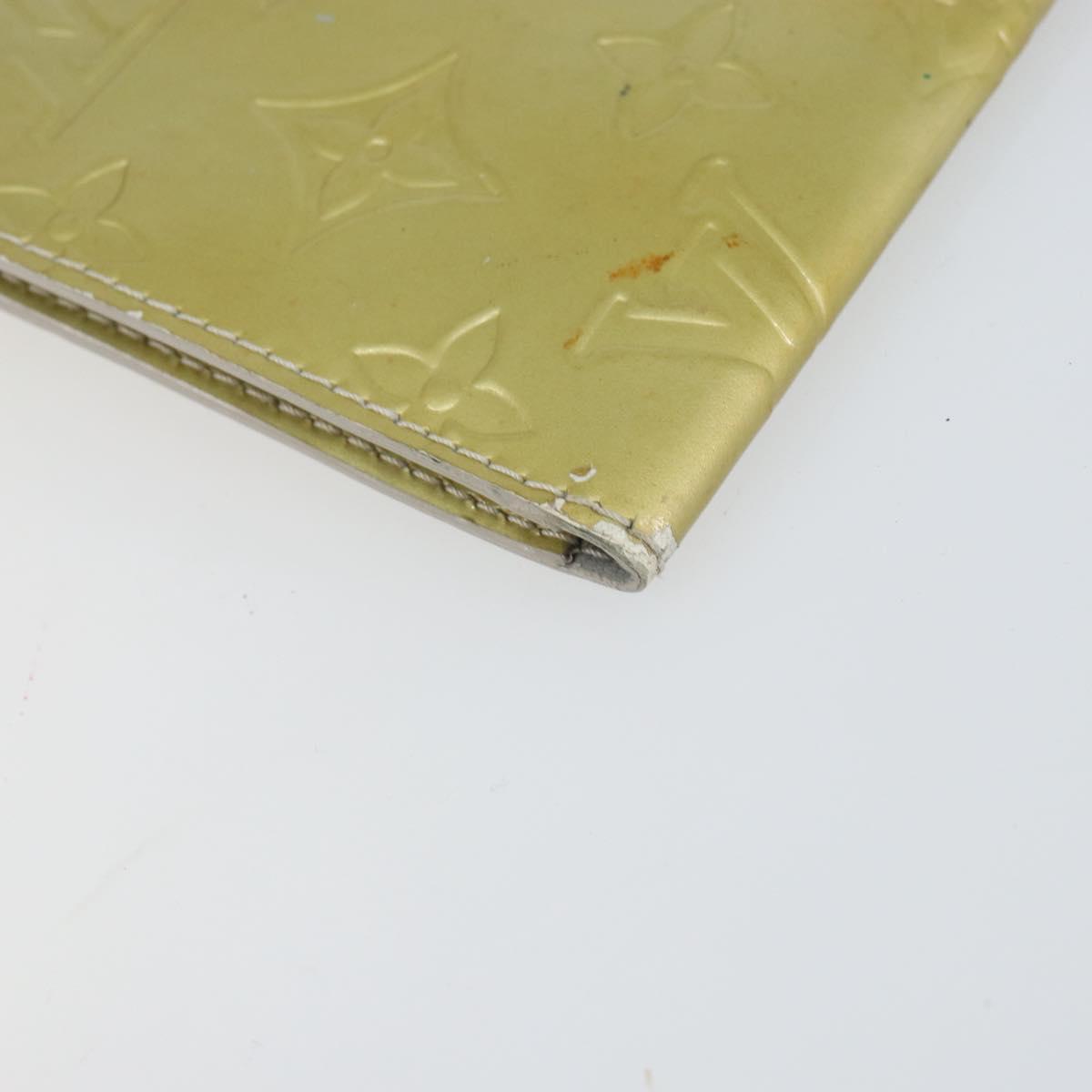 LOUIS VUITTON Monogram Vernis Kenmare Shoulder Bag Gris M91060 LV Auth th6464