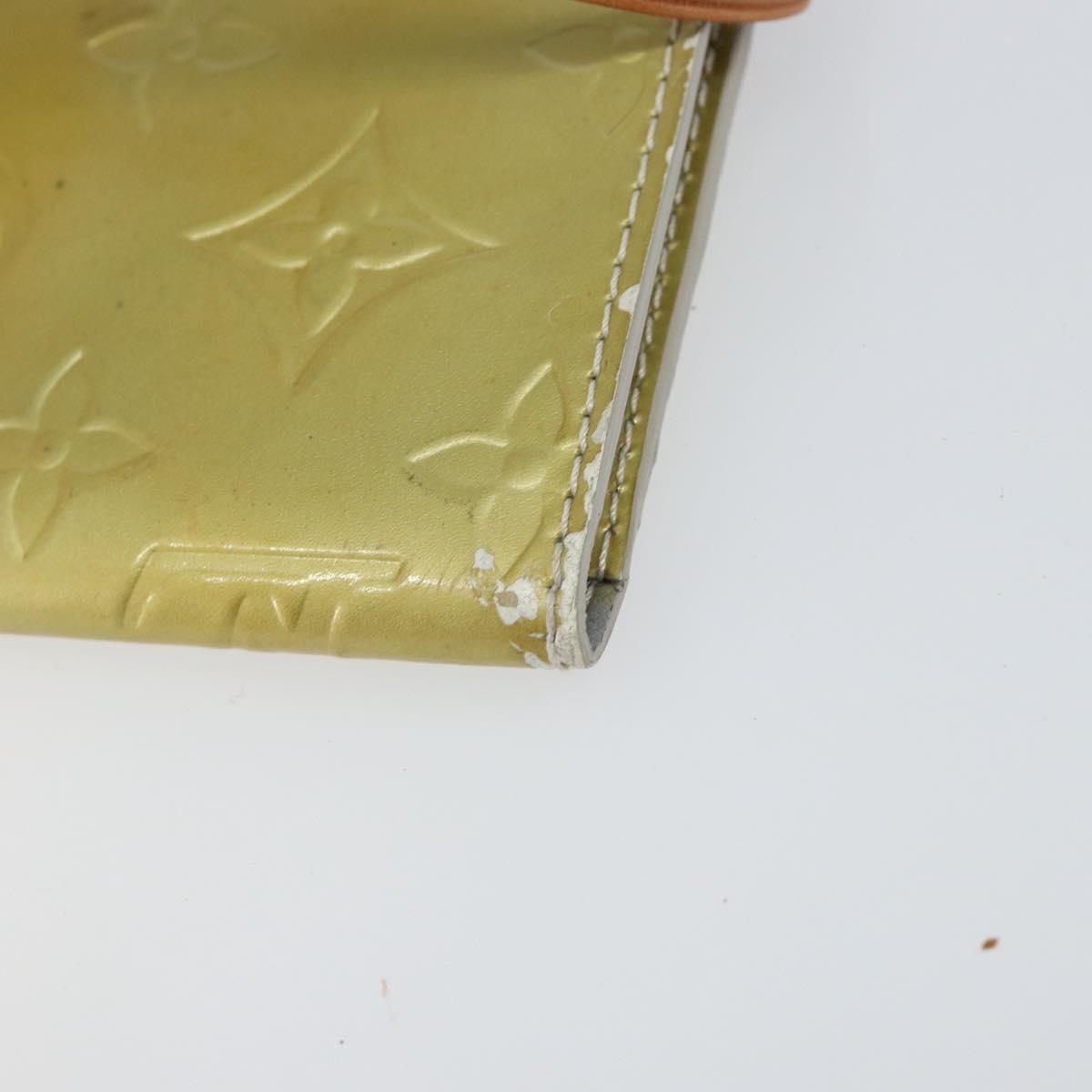 LOUIS VUITTON Monogram Vernis Kenmare Shoulder Bag Gris M91060 LV Auth th6464