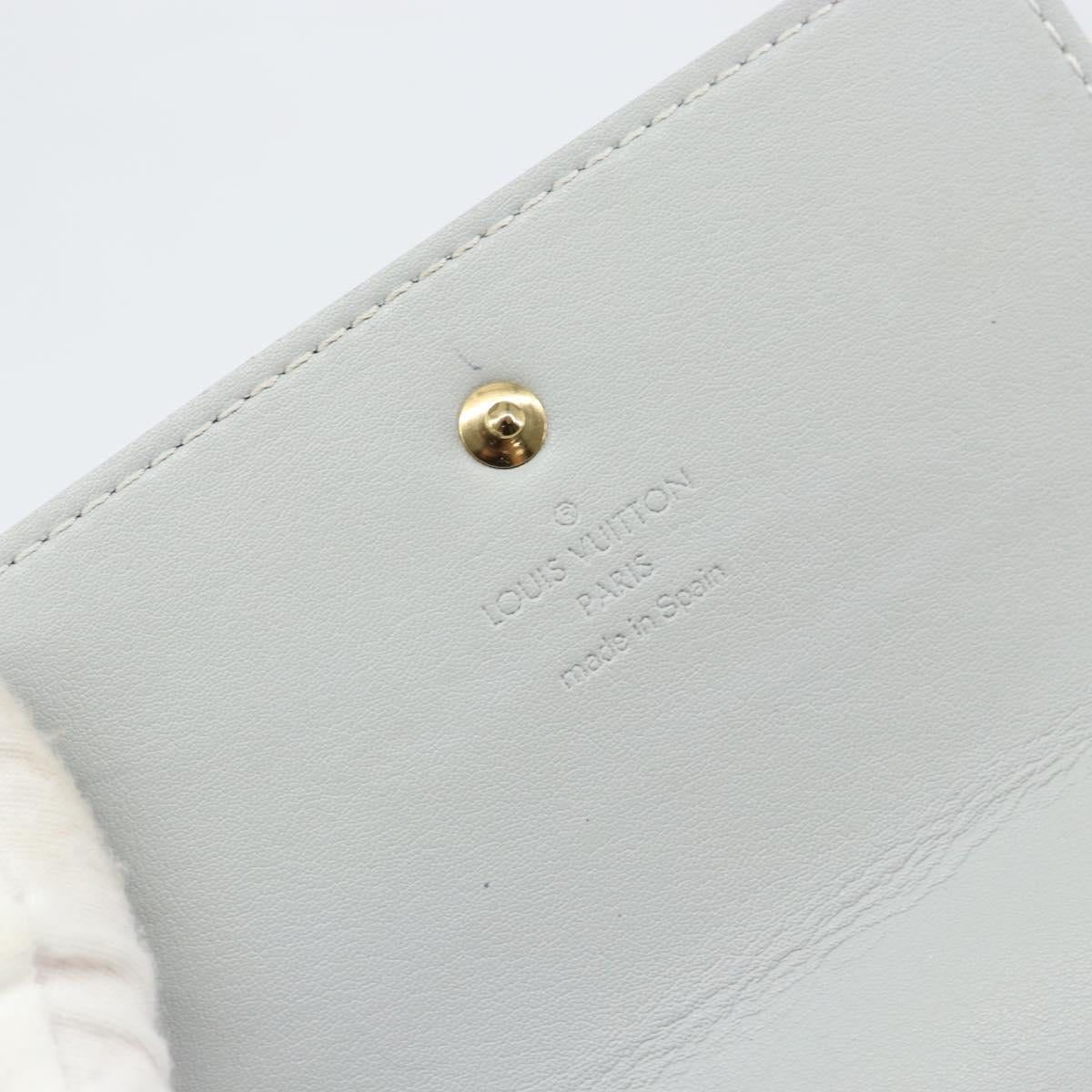 LOUIS VUITTON Monogram Vernis Kenmare Shoulder Bag Gris M91060 LV Auth th6464