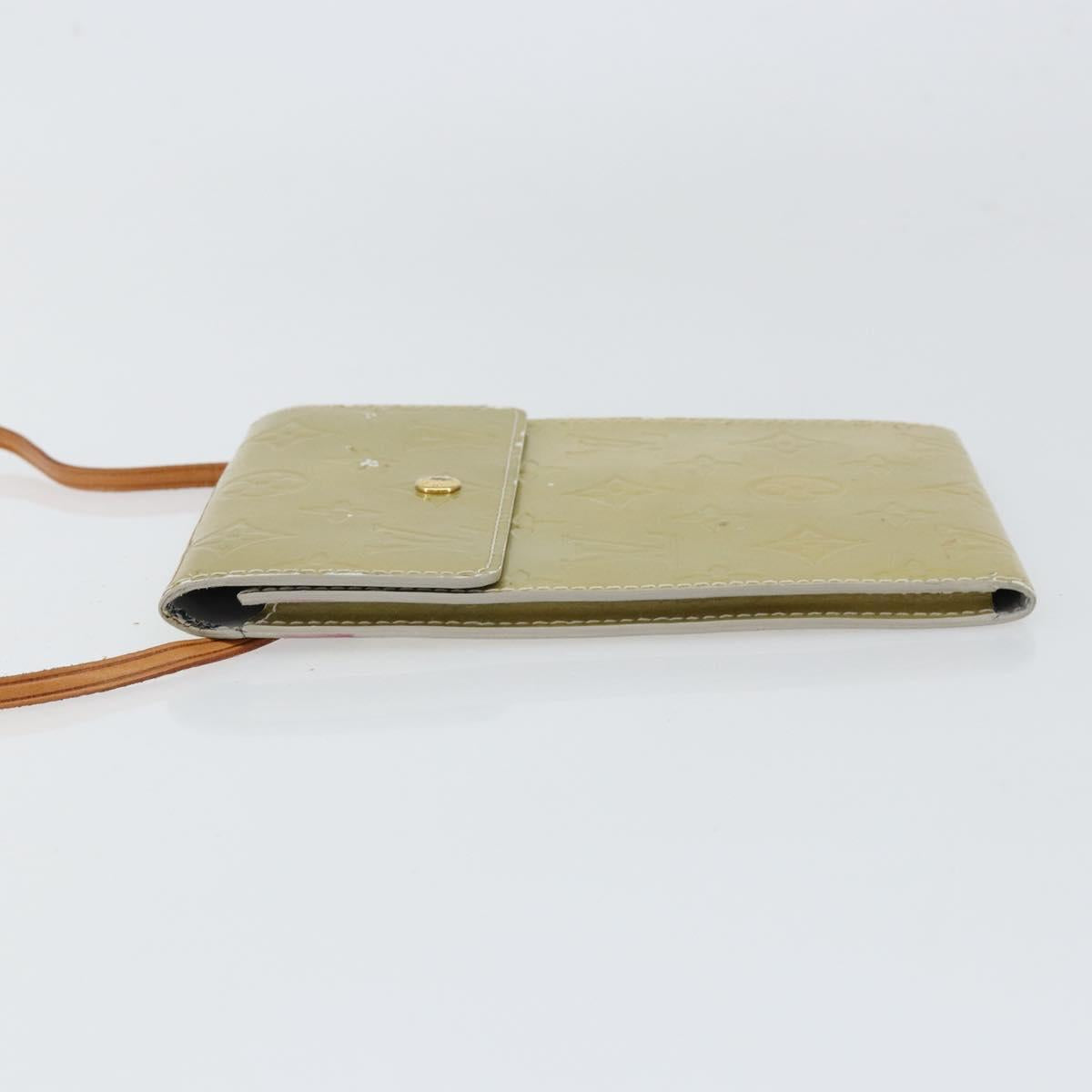 LOUIS VUITTON Monogram Vernis Kenmare Shoulder Bag Gris M91060 LV Auth th6464