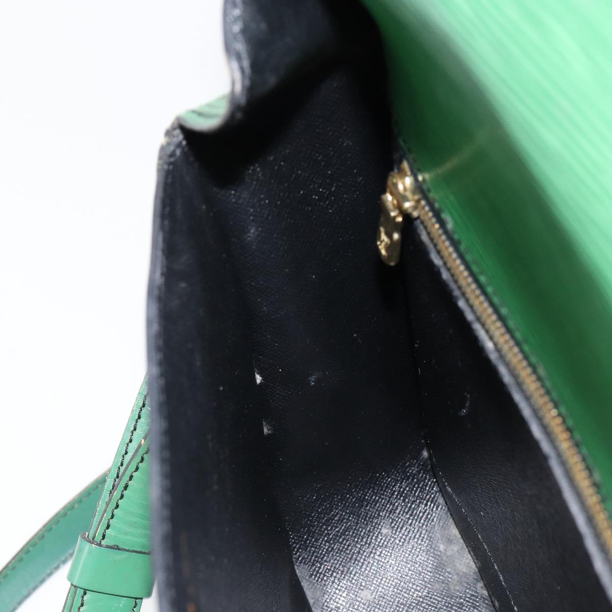 LOUIS VUITTON Epi Saint Cloud GM Shoulder Bag Green M52194 LV Auth th6465