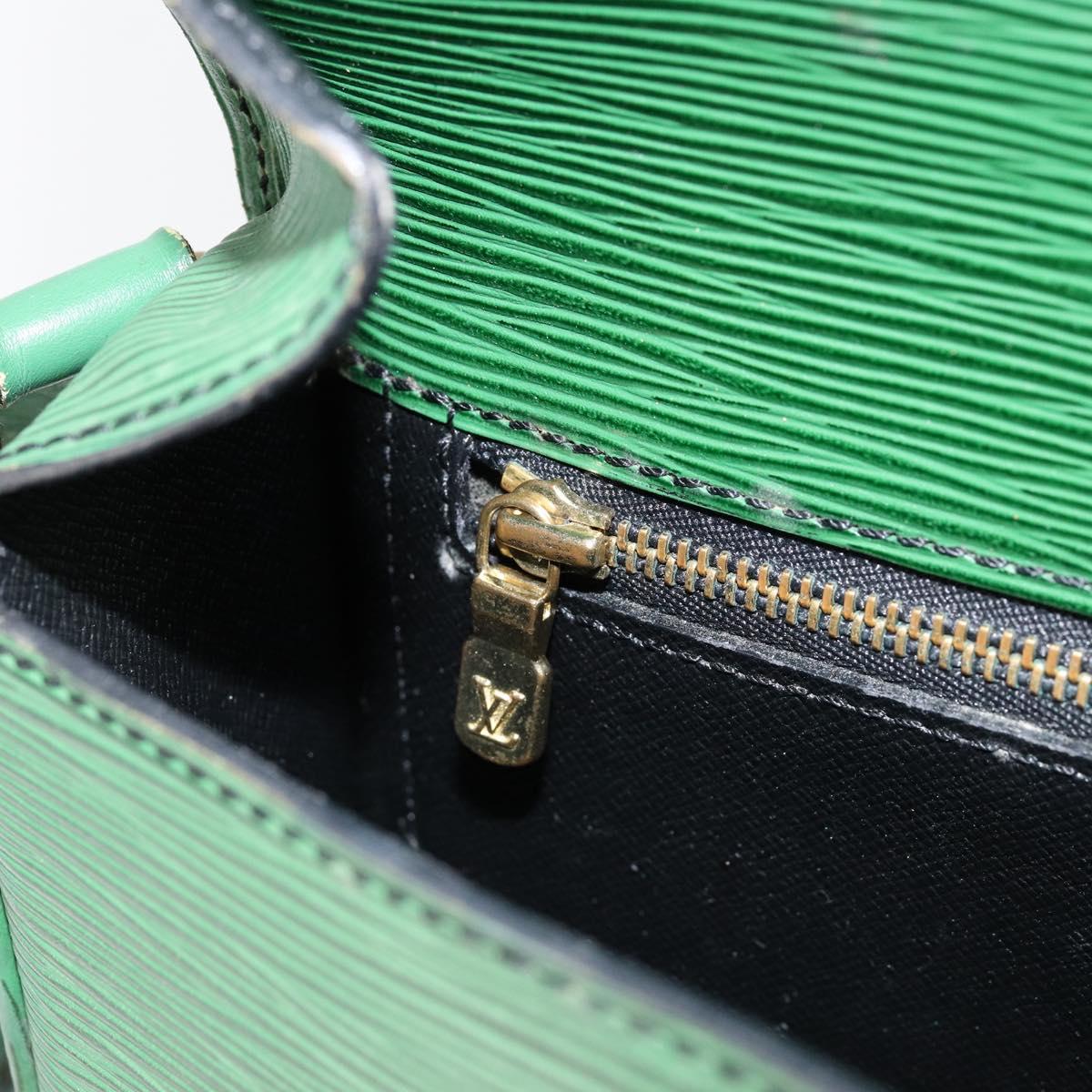 LOUIS VUITTON Epi Saint Cloud GM Shoulder Bag Green M52194 LV Auth th6465