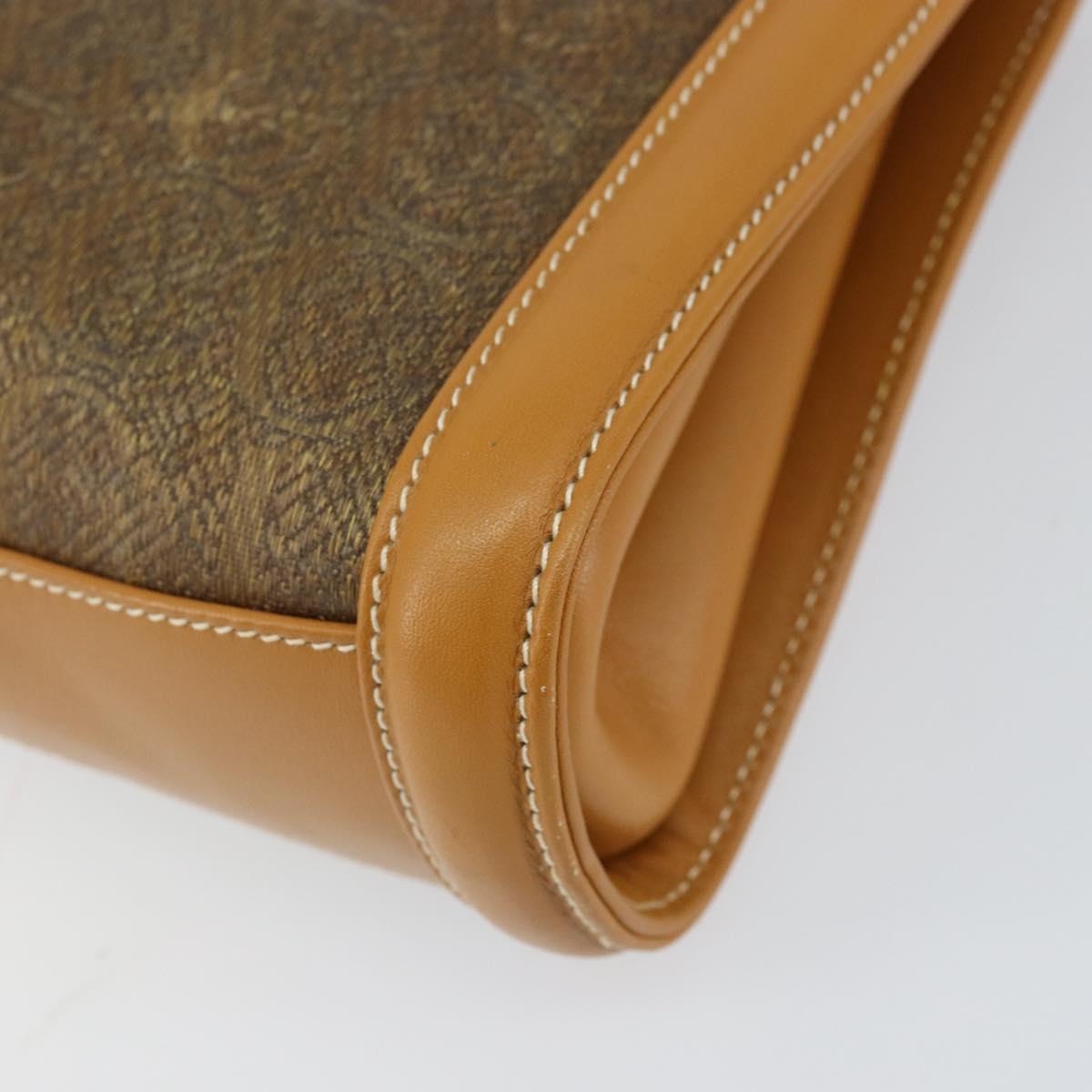 GUCCI Shoulder Bag Canvas Leather Beige 004 113 0364 Auth th6466