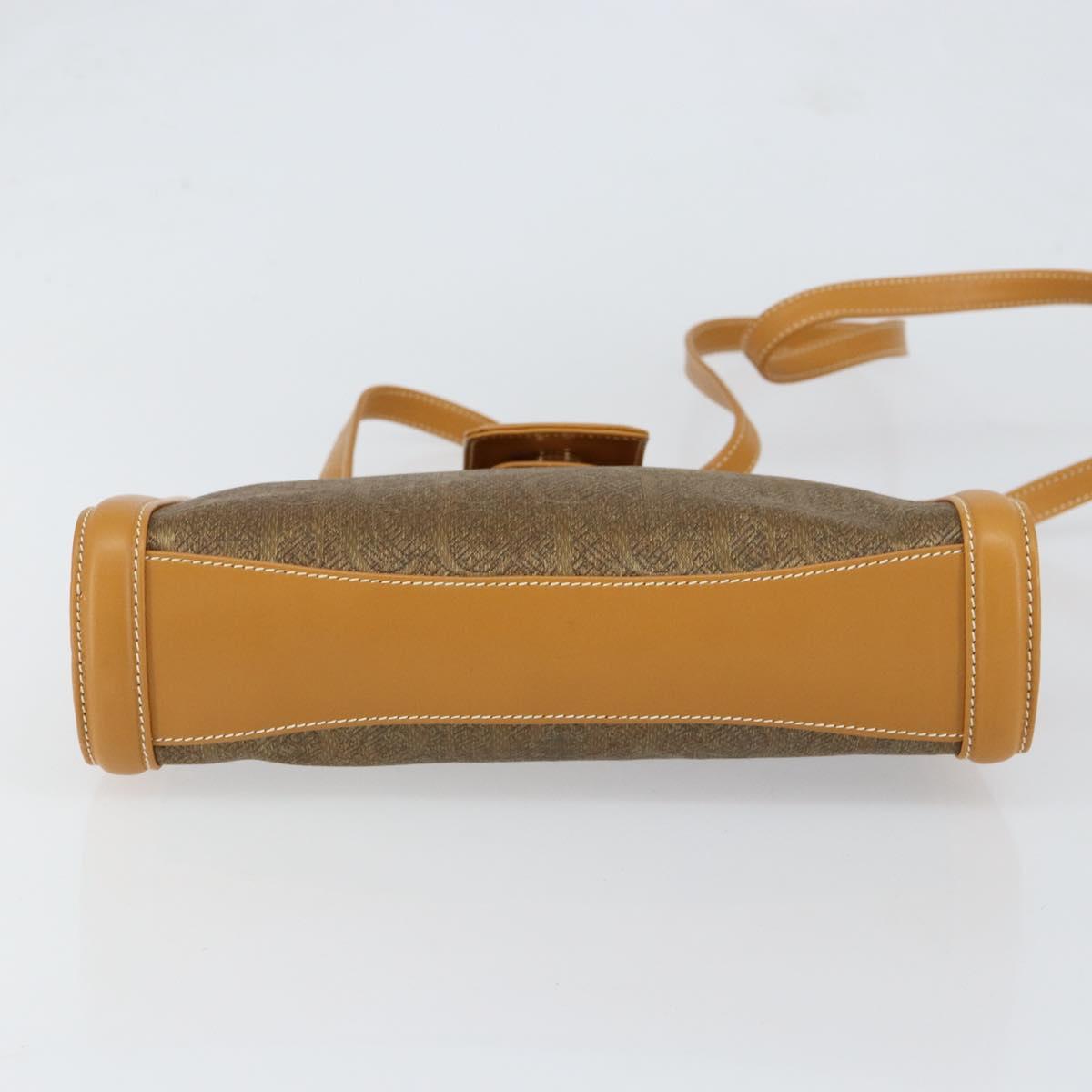 GUCCI Shoulder Bag Canvas Leather Beige 004 113 0364 Auth th6466