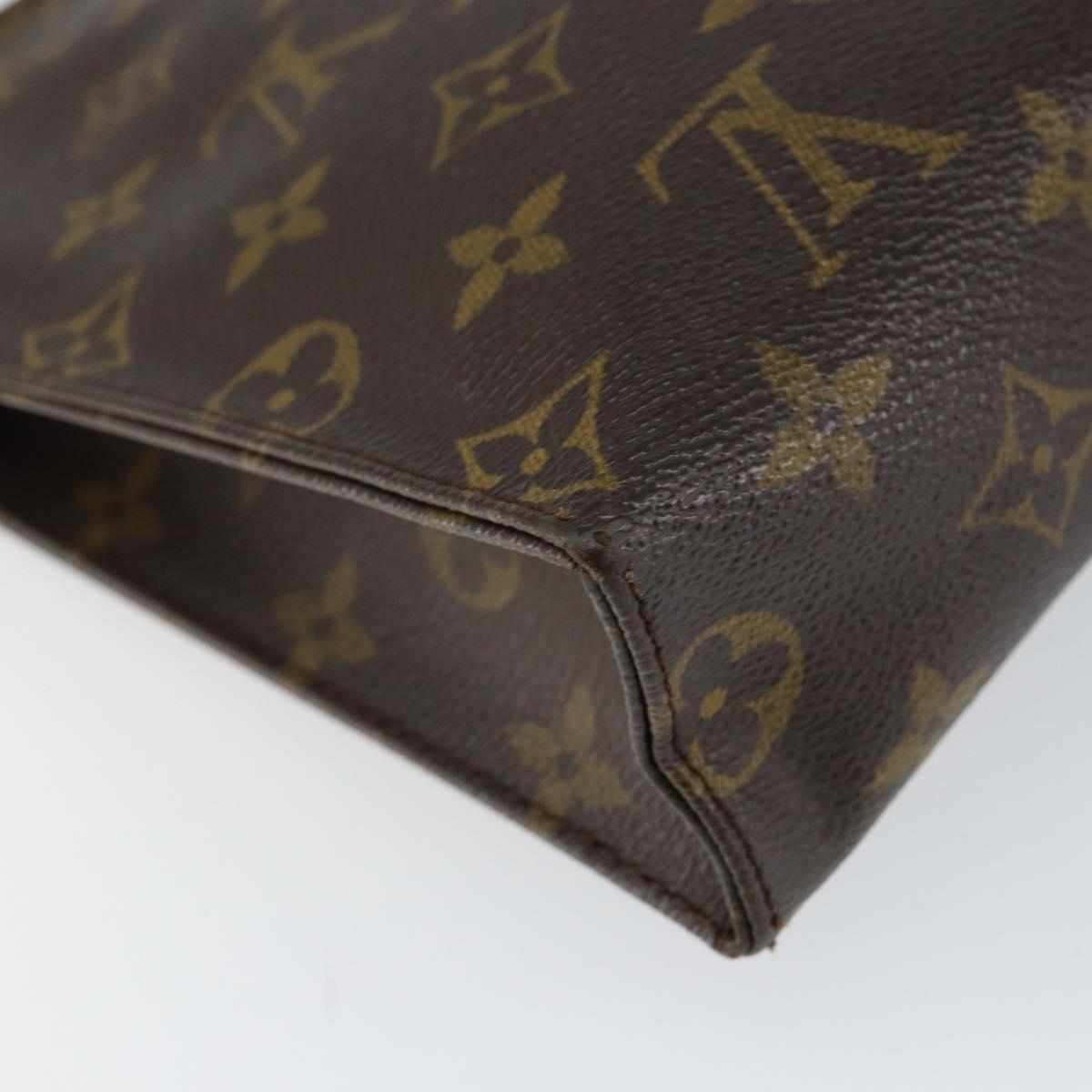 LOUIS VUITTON Monogram Poche Toilette 26 Pouch M47542 LV Auth th6471