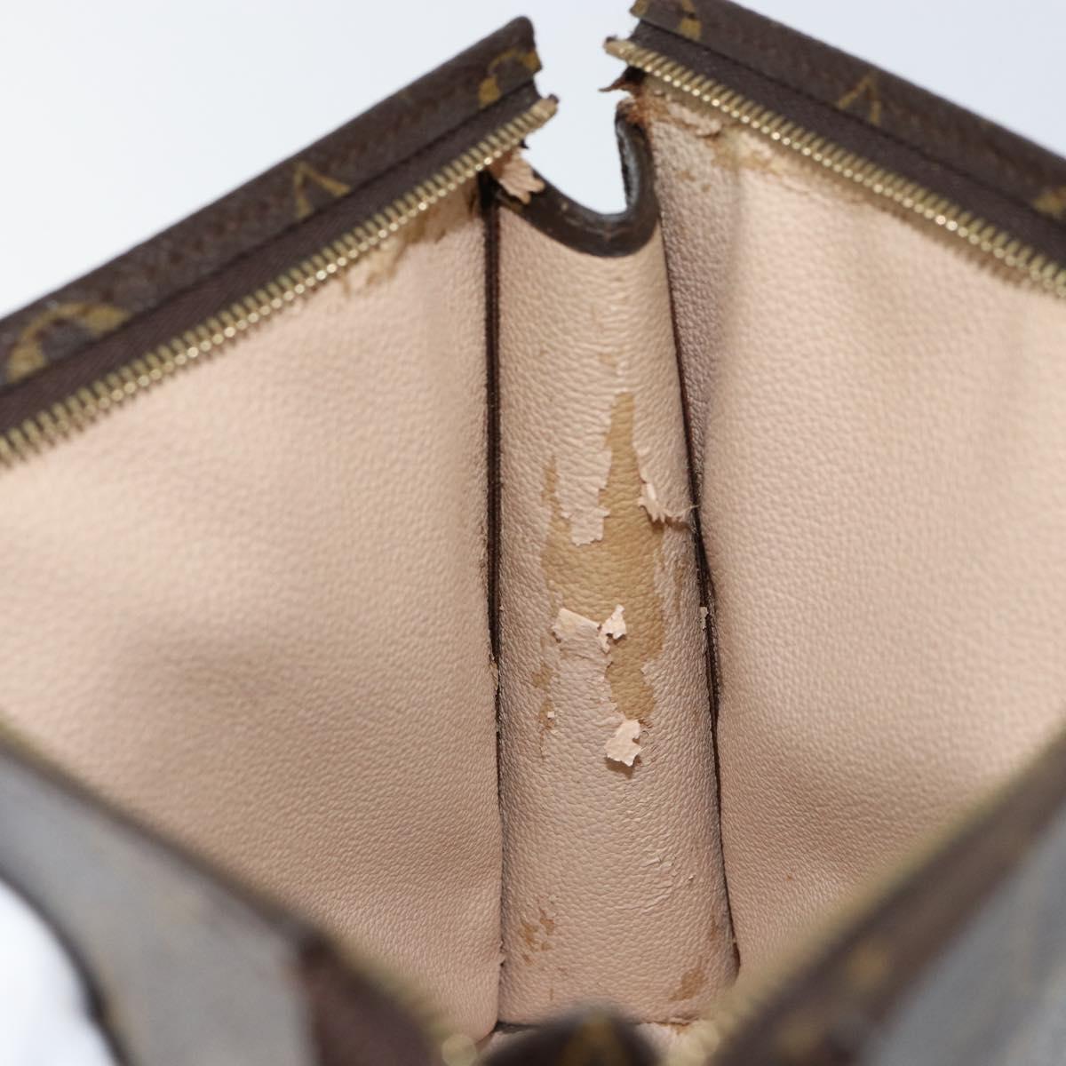 LOUIS VUITTON Monogram Poche Toilette 26 Pouch M47542 LV Auth th6471