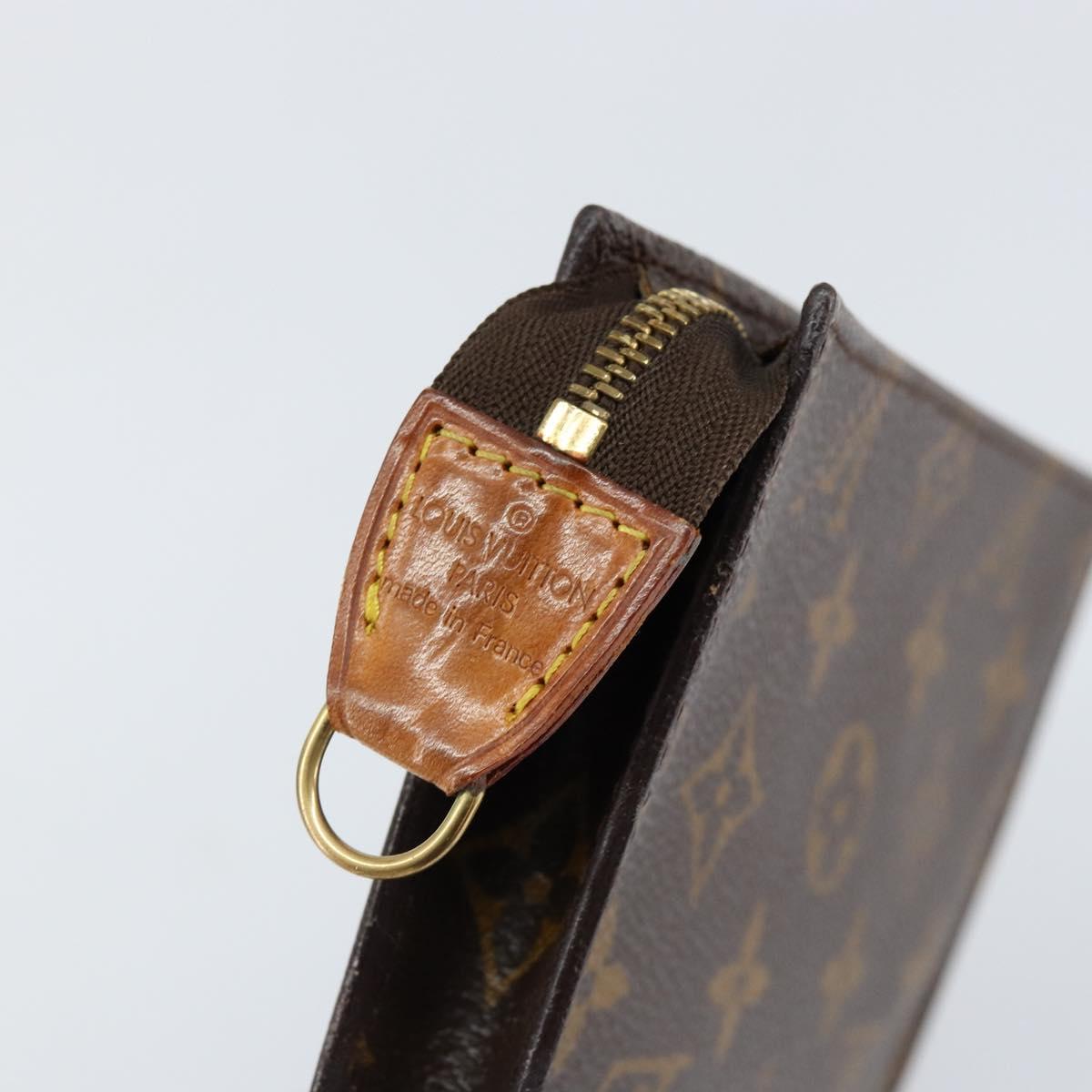 LOUIS VUITTON Monogram Bucket PM Accessory Pouch LV Auth th6473