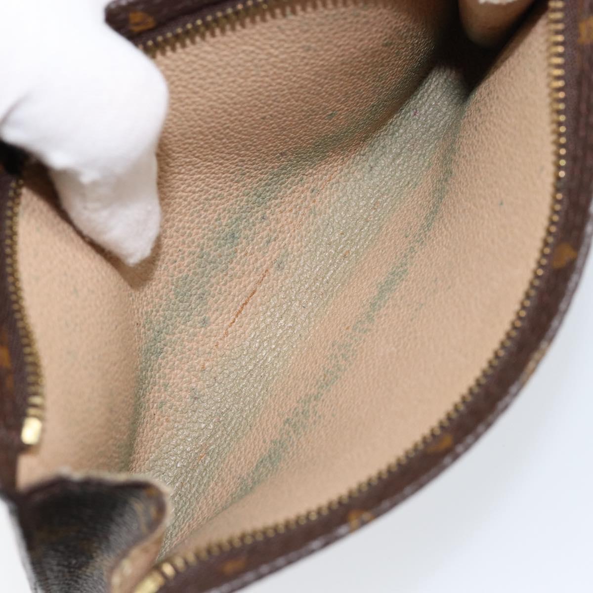 LOUIS VUITTON Monogram Bucket PM Accessory Pouch LV Auth th6473