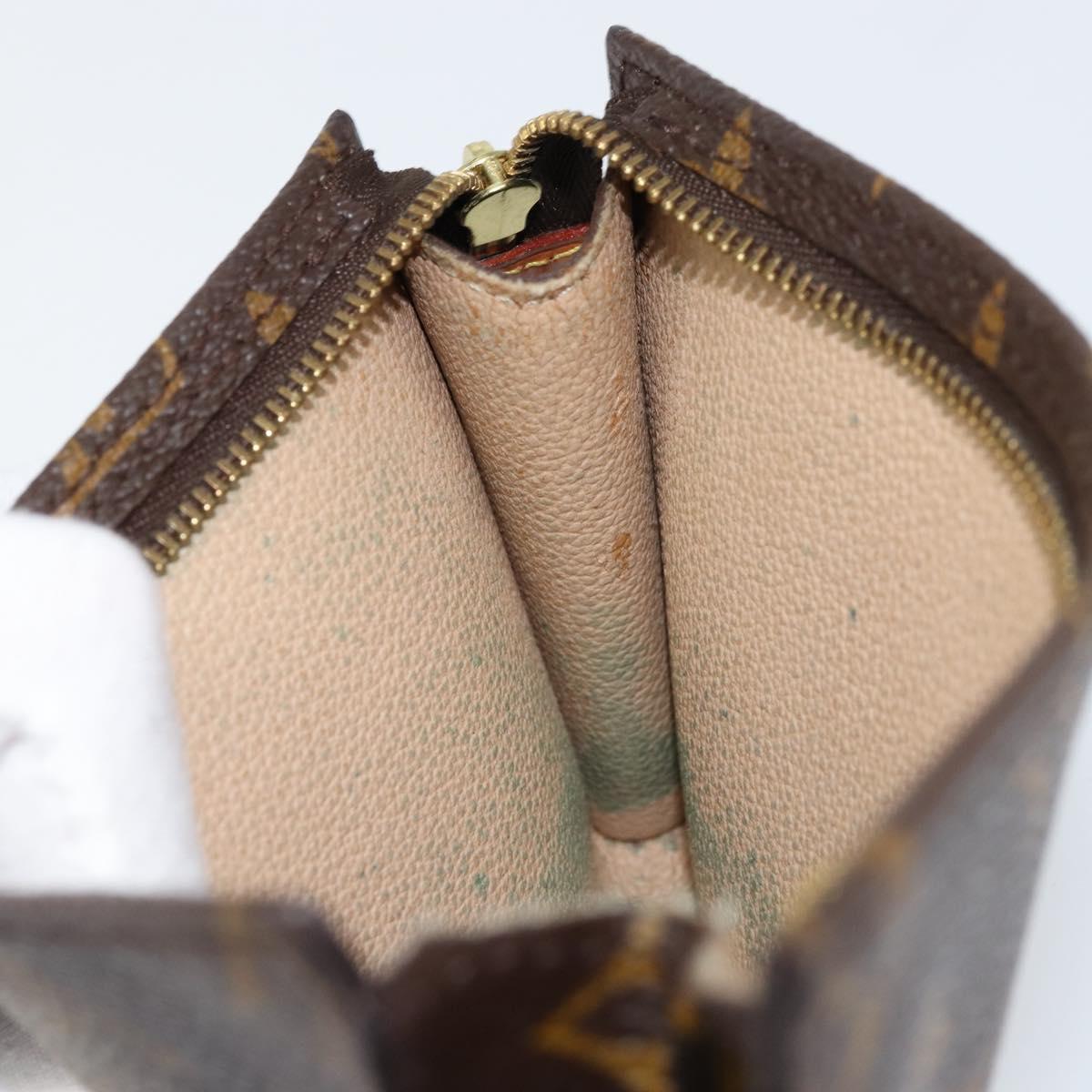 LOUIS VUITTON Monogram Bucket PM Accessory Pouch LV Auth th6473