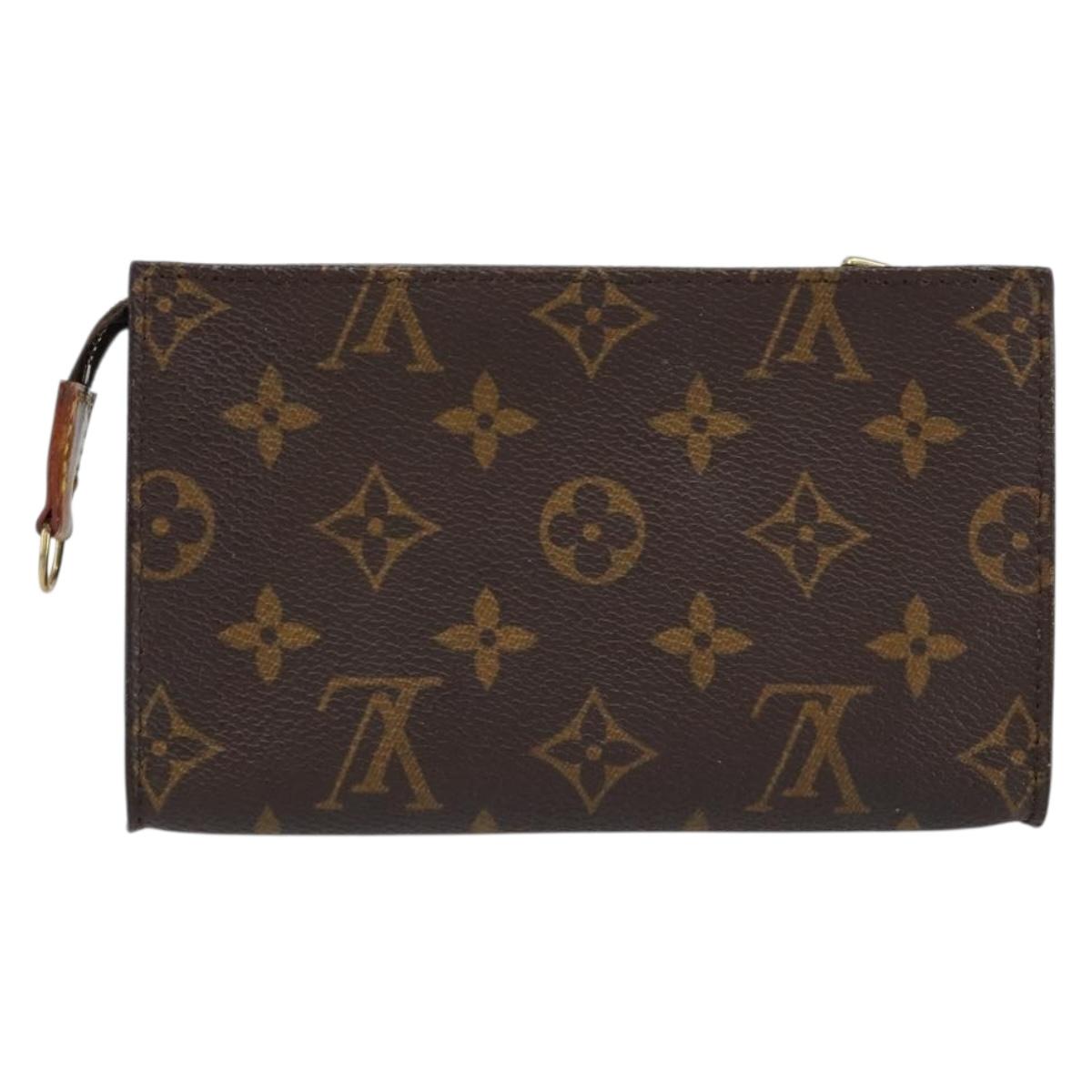 LOUIS VUITTON Monogram Bucket PM Accessory Pouch LV Auth th6473