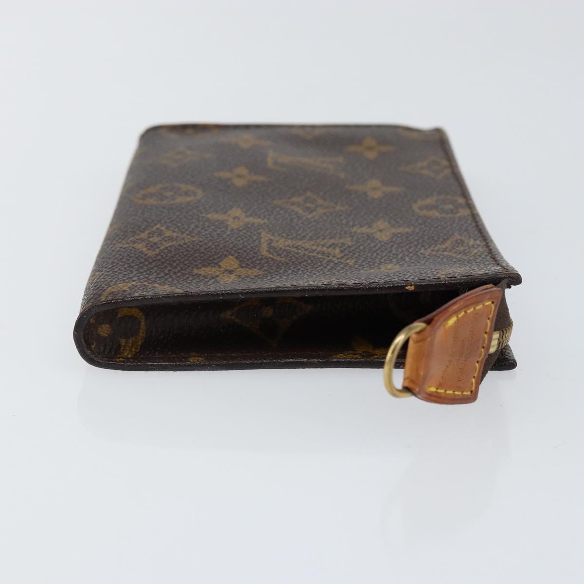 LOUIS VUITTON Monogram Bucket PM Accessory Pouch LV Auth th6473