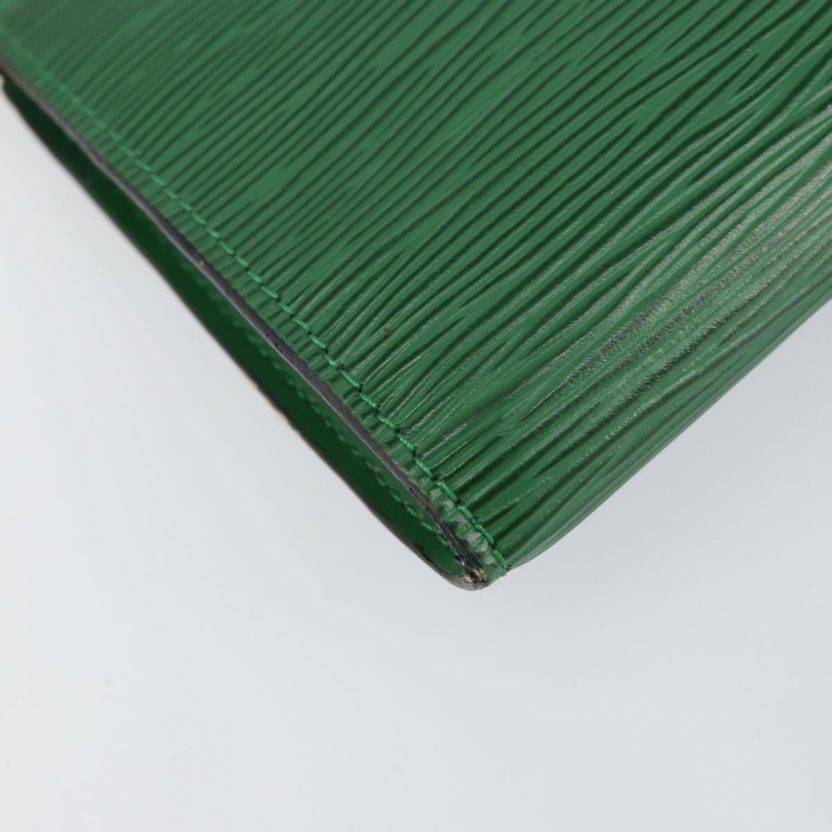 LOUIS VUITTON Epi Pochette Accessoires Accessory Pouch Green M52984 Auth th6474