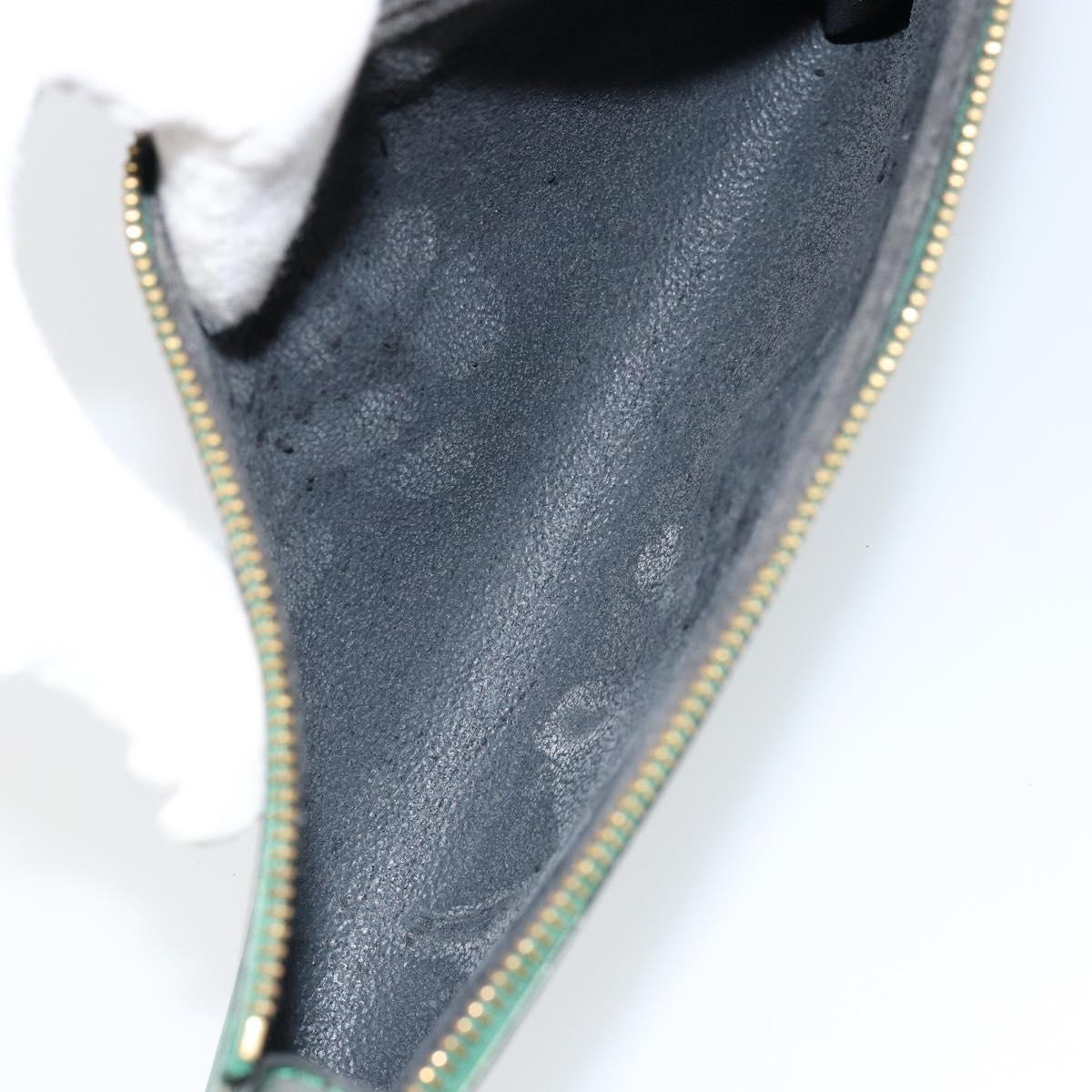 LOUIS VUITTON Epi Pochette Accessoires Accessory Pouch Green M52984 Auth th6474