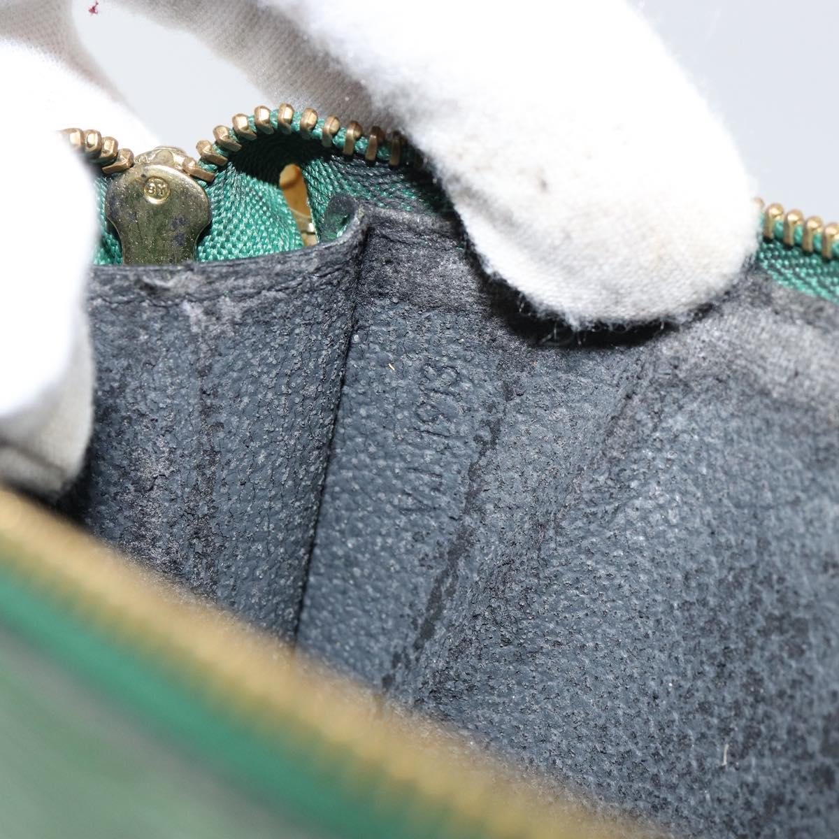 LOUIS VUITTON Epi Pochette Accessoires Accessory Pouch Green M52984 Auth th6474