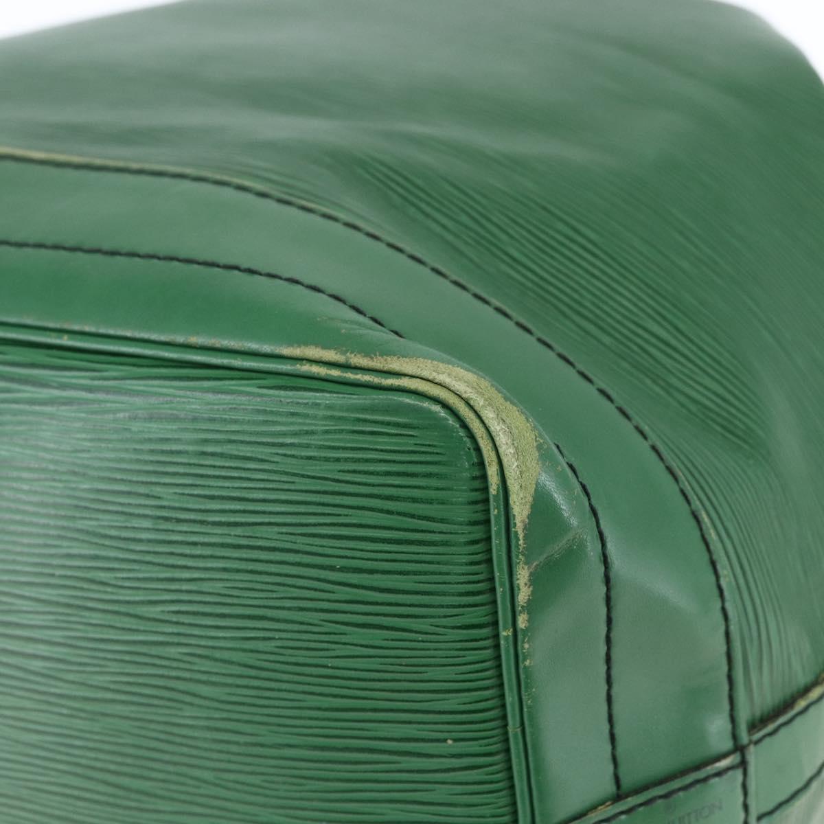 LOUIS VUITTON Epi Noe Shoulder Bag Green M44004 LV Auth th6476