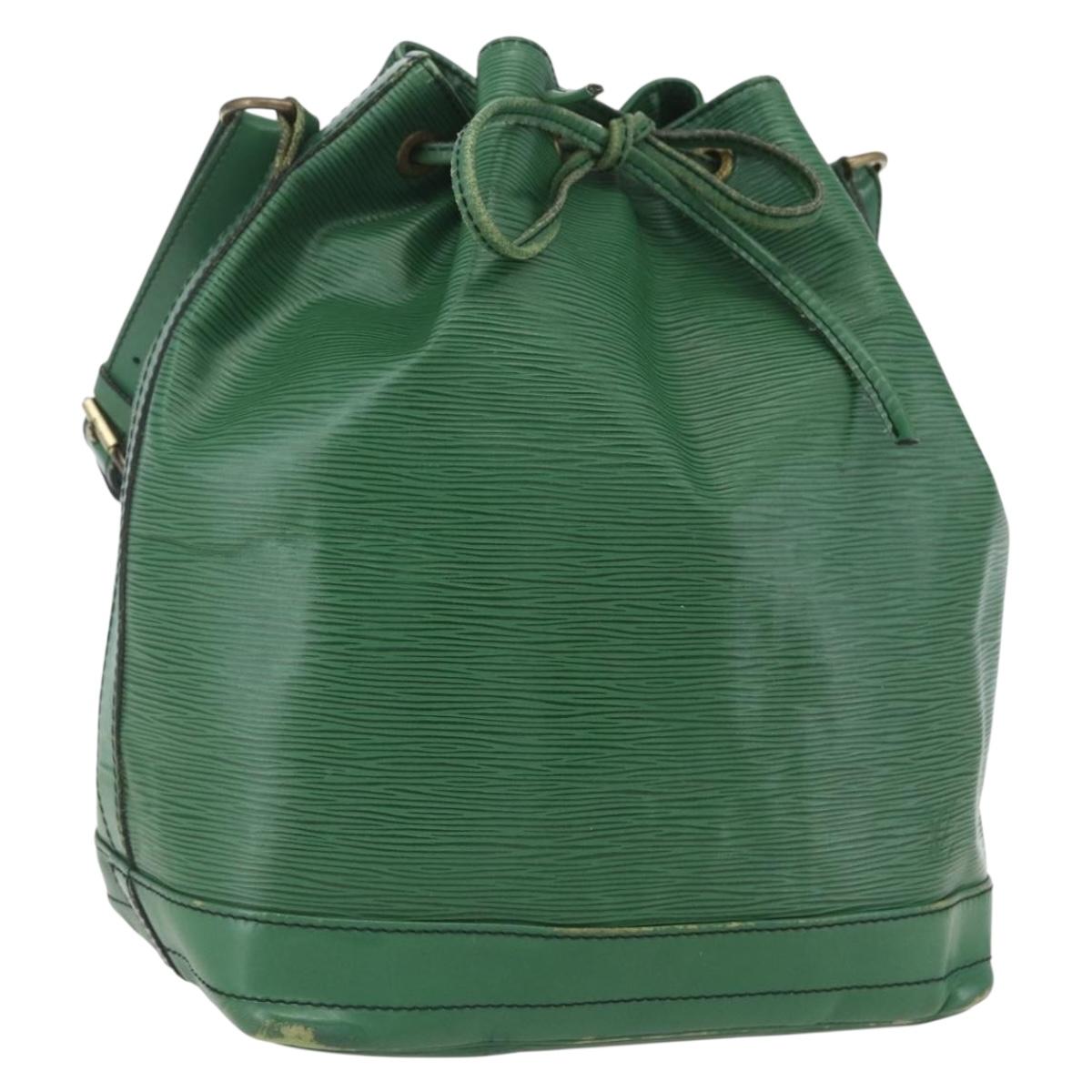 LOUIS VUITTON Epi Noe Shoulder Bag Green M44004 LV Auth th6476