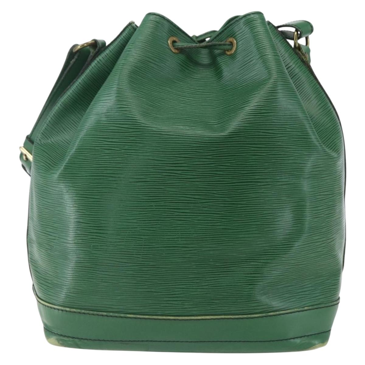 LOUIS VUITTON Epi Noe Shoulder Bag Green M44004 LV Auth th6476