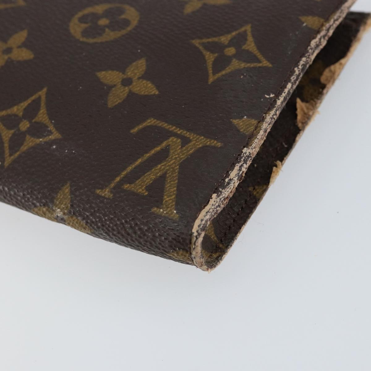 LOUIS VUITTON Monogram Bucket GM Accessory Pouch LV Auth th6479