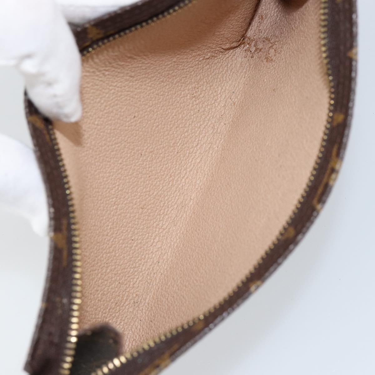 LOUIS VUITTON Monogram Bucket GM Accessory Pouch LV Auth th6479