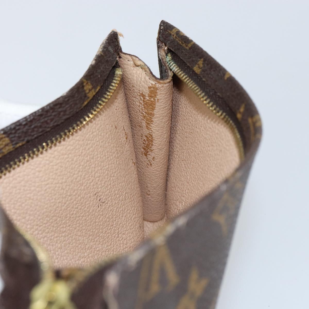 LOUIS VUITTON Monogram Bucket GM Accessory Pouch LV Auth th6479