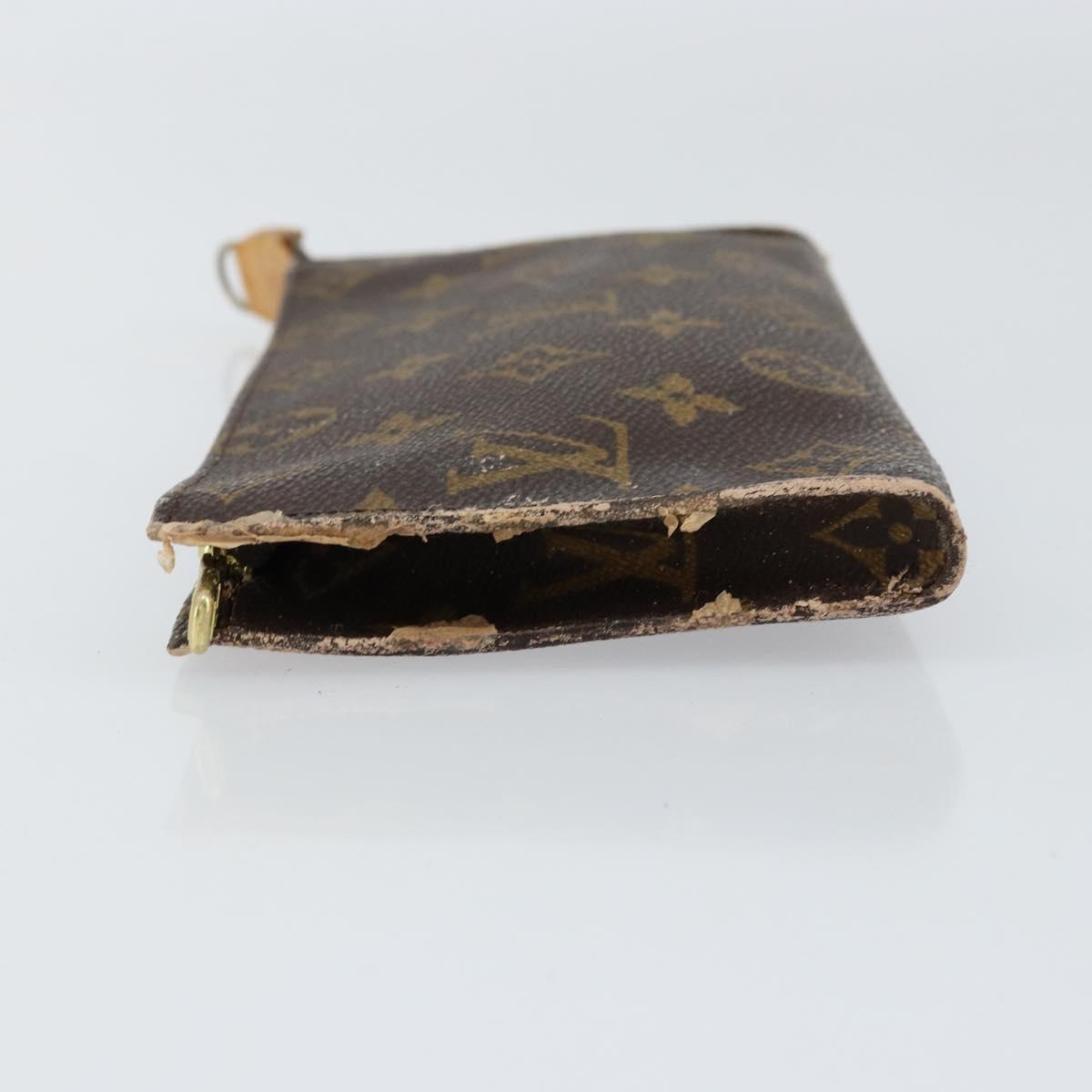 LOUIS VUITTON Monogram Bucket GM Accessory Pouch LV Auth th6479