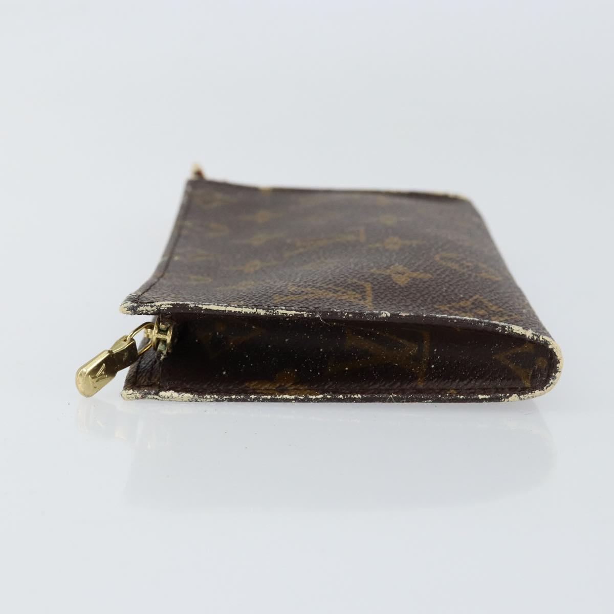 LOUIS VUITTON Monogram Bucket GM Accessory Pouch Vintage LV Auth th6481