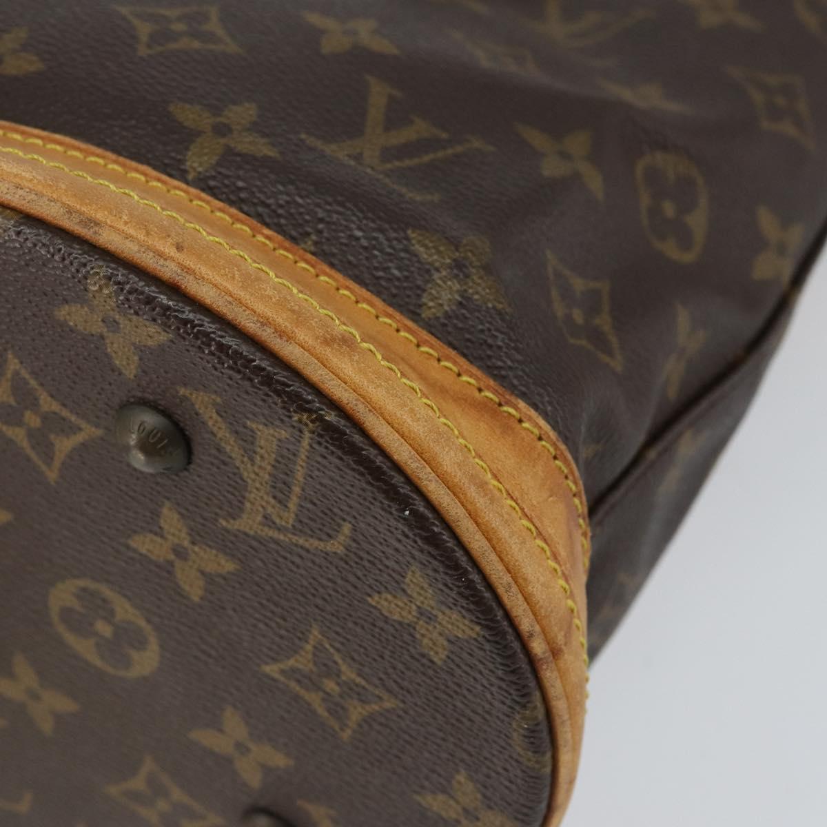 LOUIS VUITTON Monogram Bucket PM Shoulder Bag Vintage M42238 LV Auth th6482