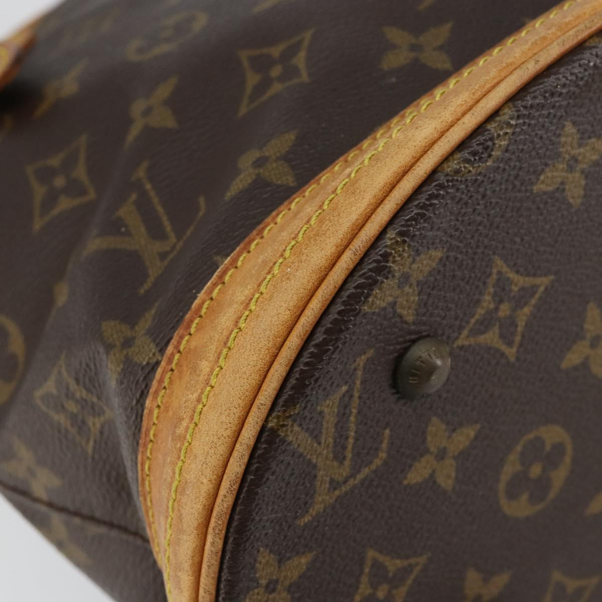LOUIS VUITTON Monogram Bucket PM Shoulder Bag Vintage M42238 LV Auth th6482