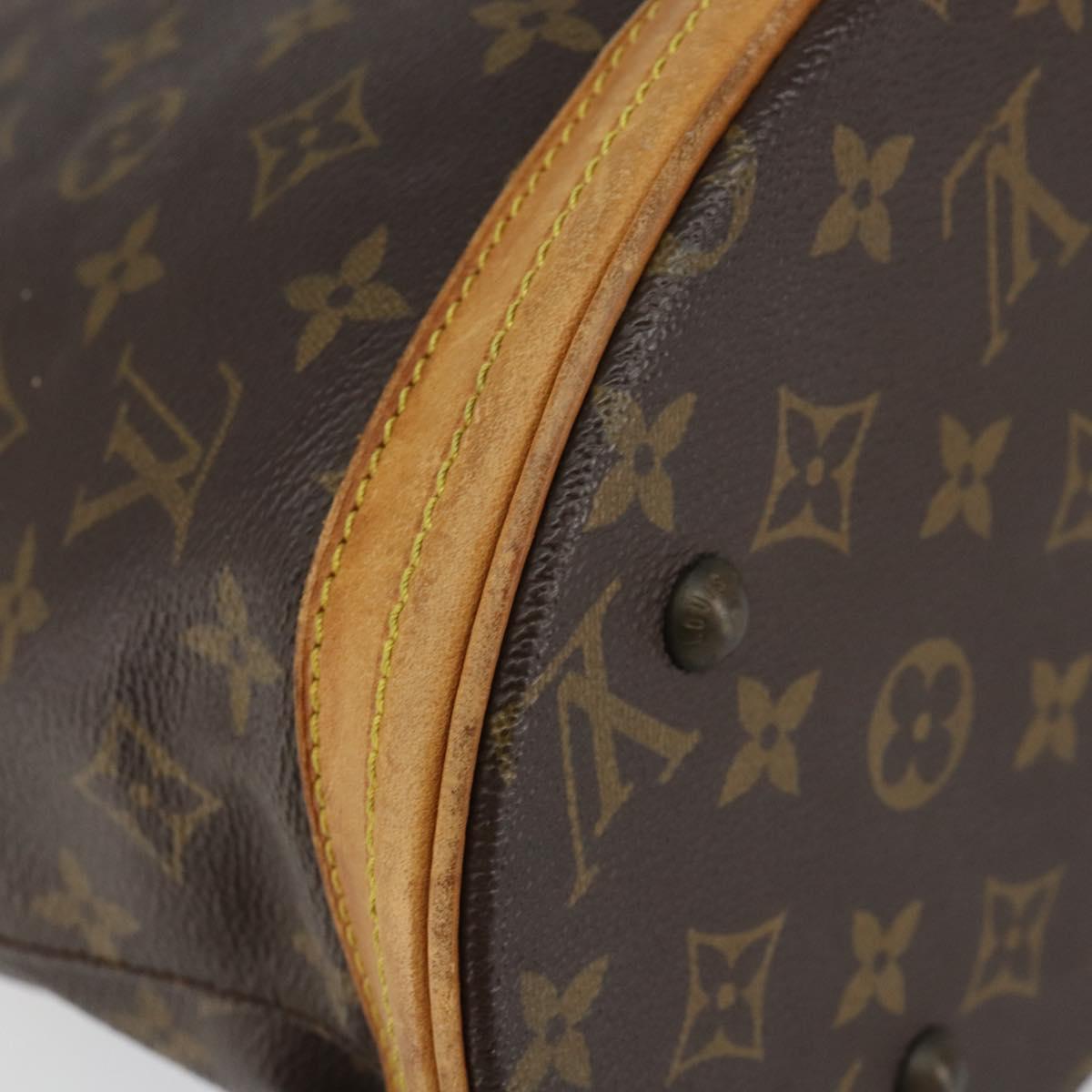 LOUIS VUITTON Monogram Bucket PM Shoulder Bag Vintage M42238 LV Auth th6482