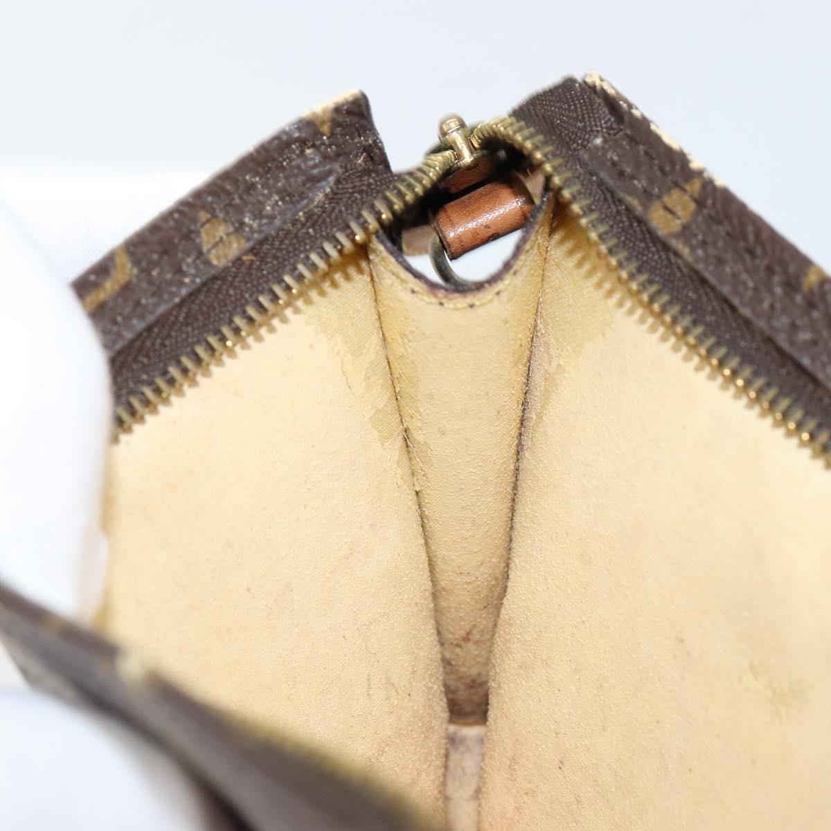 LOUIS VUITTON Monogram Bucket PM Accessory Pouch Vintage LV Auth th6483