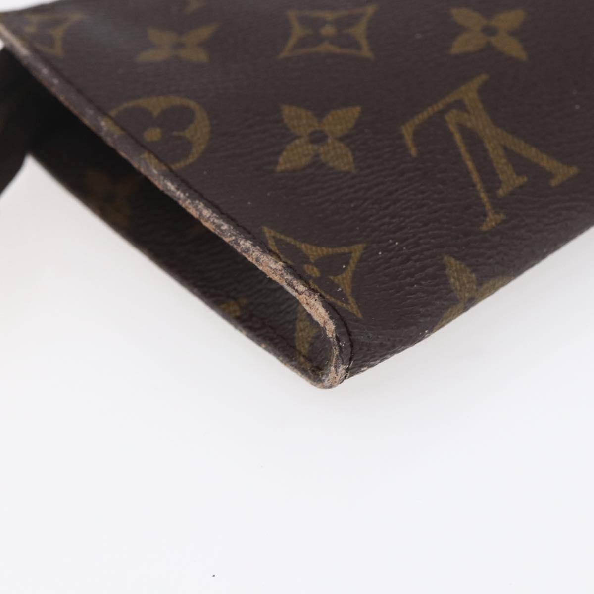 LOUIS VUITTON Monogram Bucket PM Accessory Pouch LV Auth th6492
