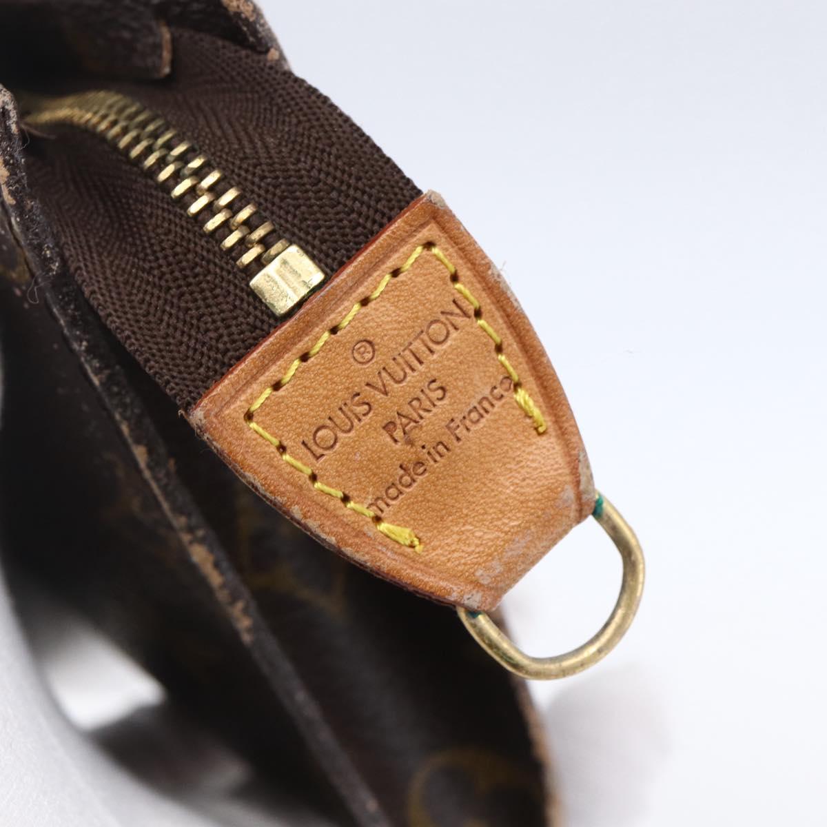 LOUIS VUITTON Monogram Bucket PM Accessory Pouch LV Auth th6492